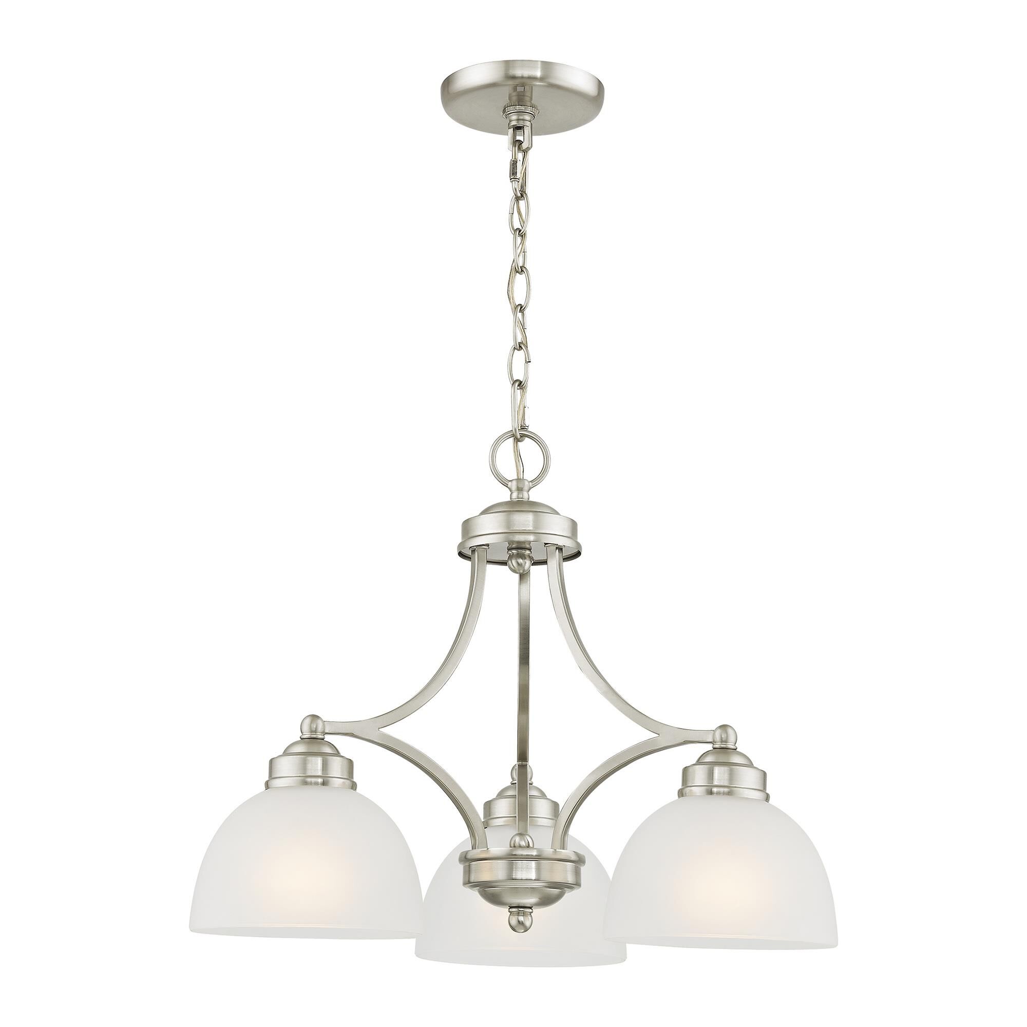 Somerset 20 Inch 3 Light Mini Chandelier by Livex Lighting