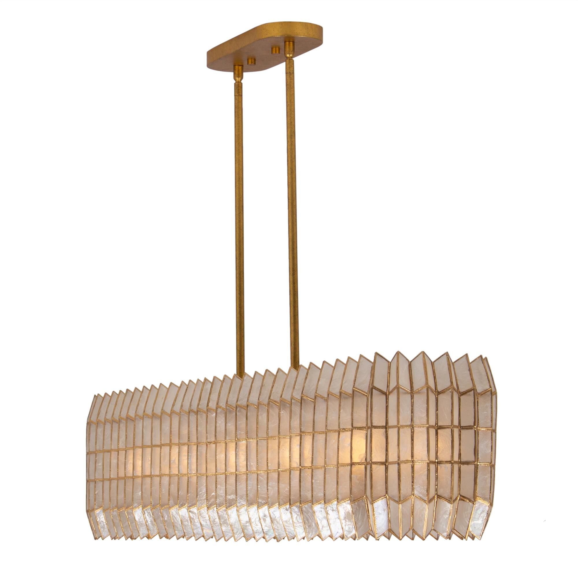 Shown in Oxidized Gold Leaf finish