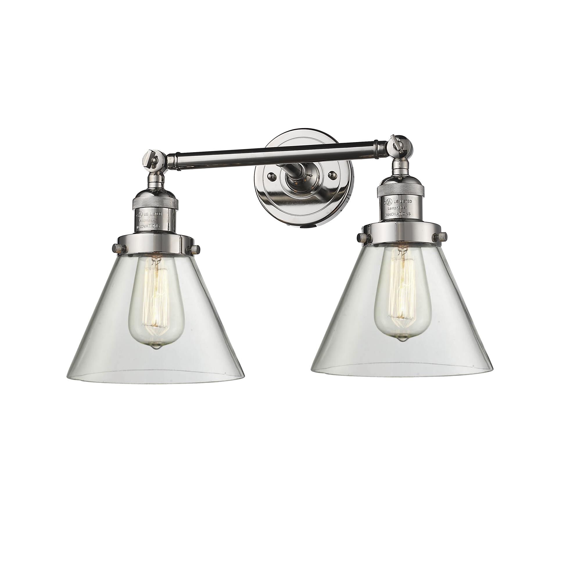 Bruno Marashlian Bare Bulb 11 Inch 2 Light Bath Vanity Light by Innovations Lighting