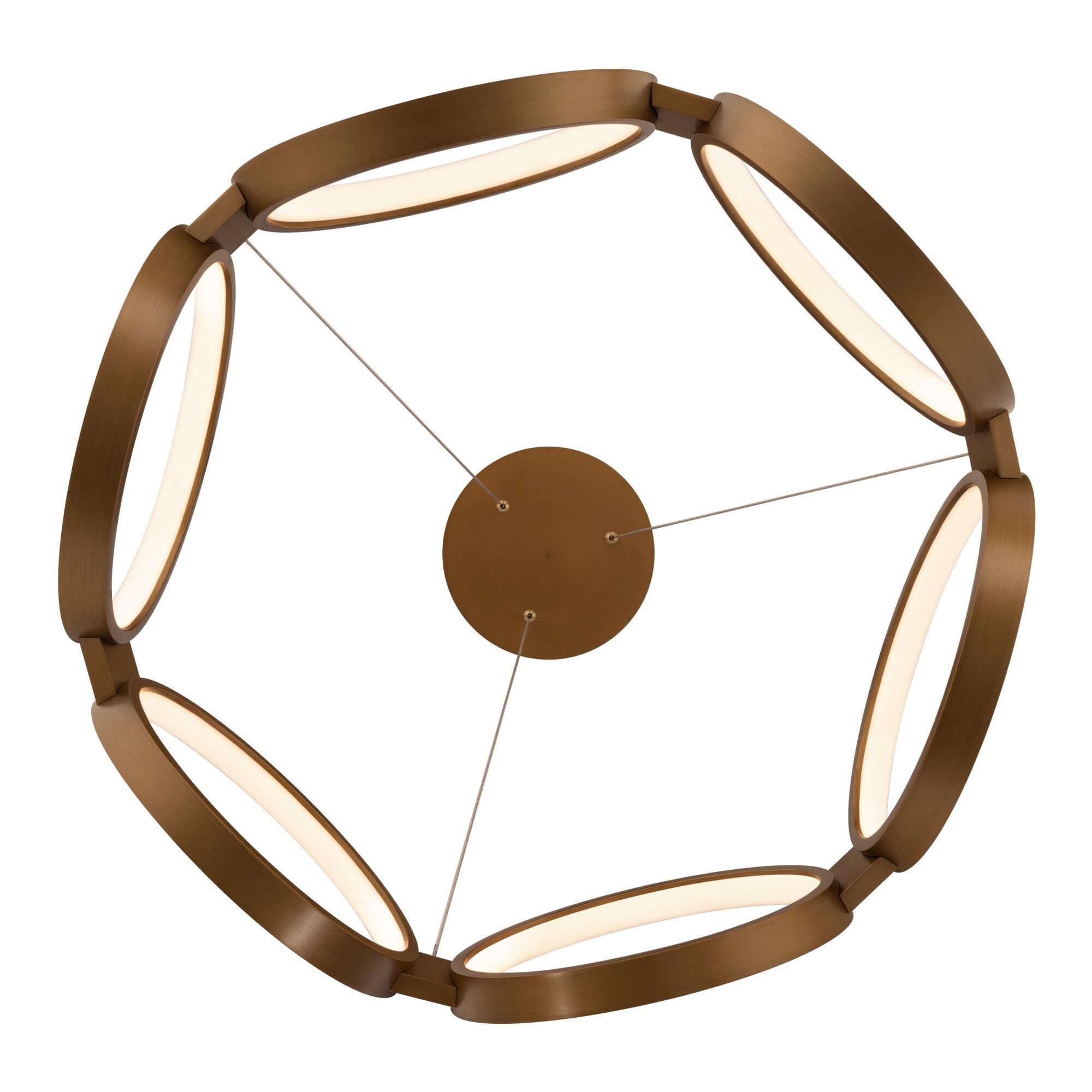 Shown in Aged Brass finish