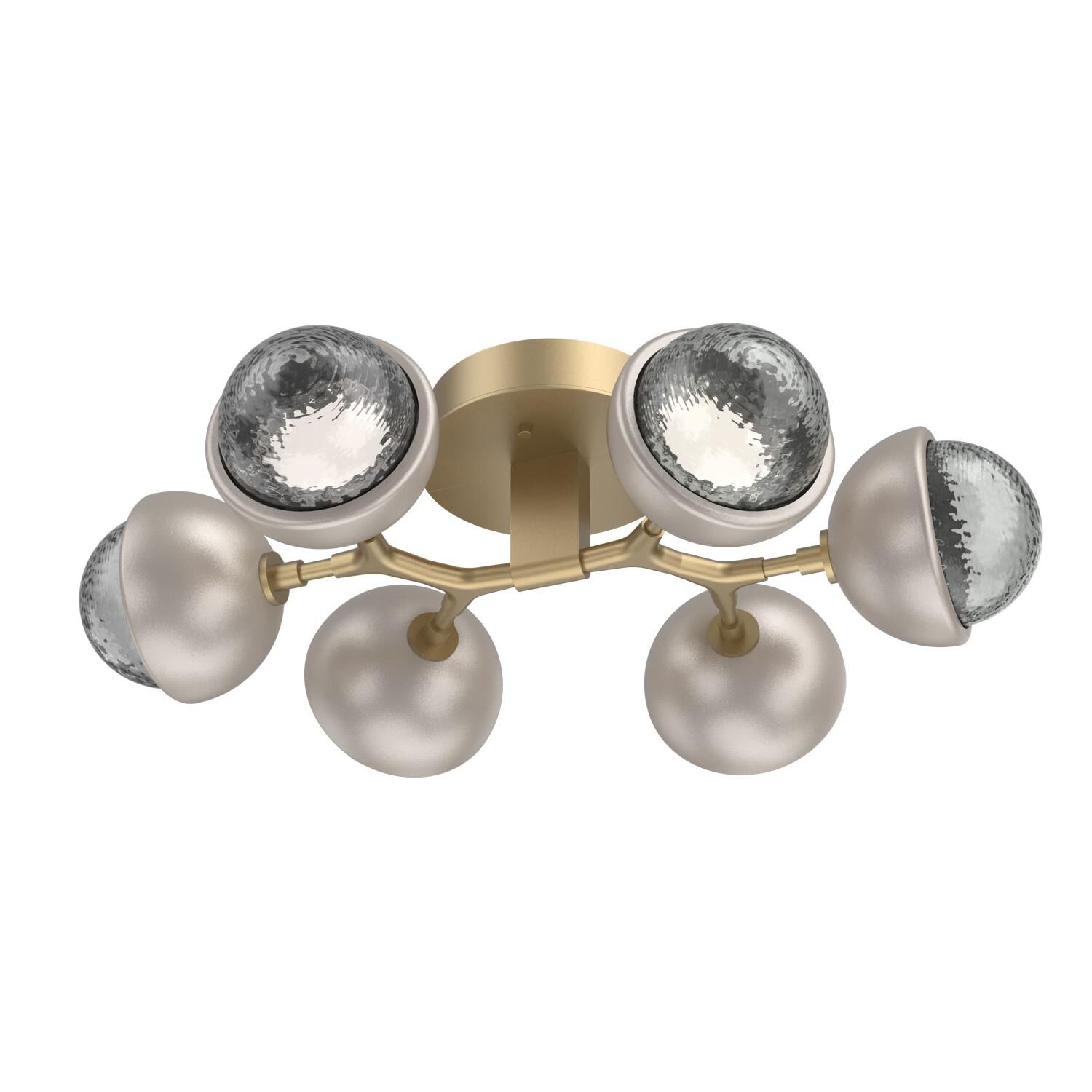 Levi Wilson Cabochon 27 Inch Flush Mount by Hammerton Studio