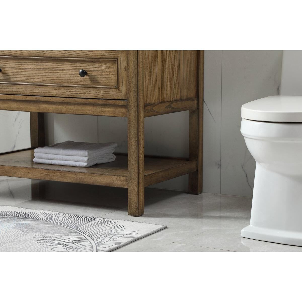 Shown in Driftwood finish