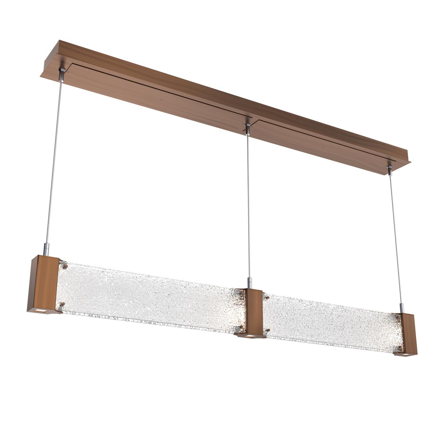 Parallel 48 Inch 7 Light LED Linear Suspension Light by Hammerton Studio