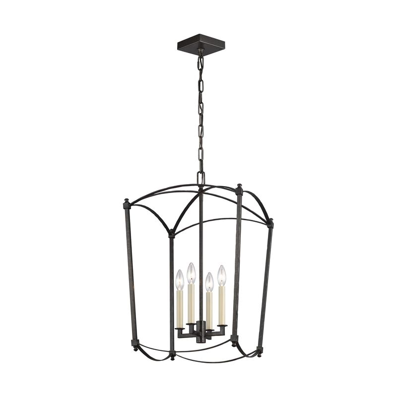 Sean Lavin Thayer 16 Inch 4 Light Mini Chandelier by Visual Comfort Studio Collection