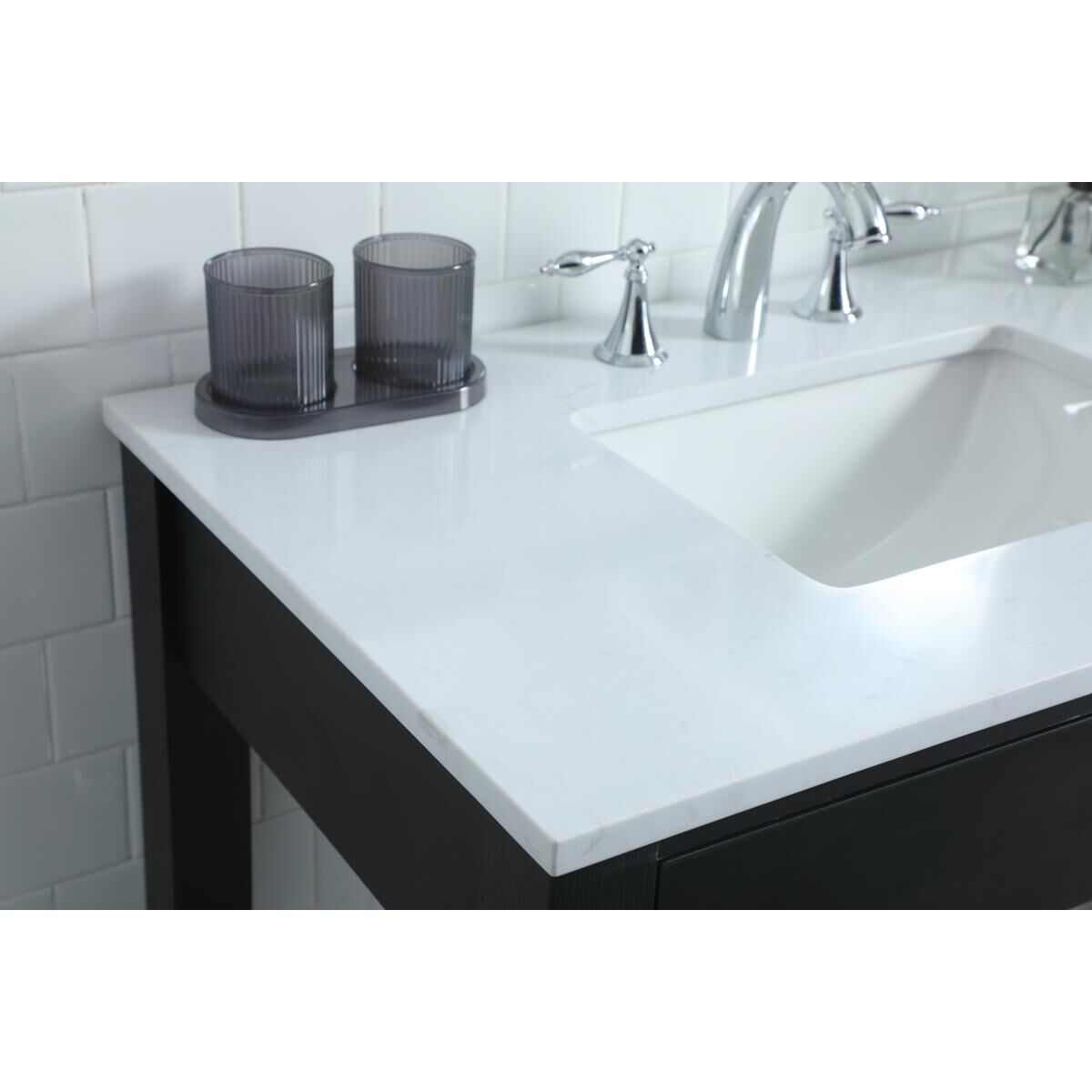 Shown in Black finish