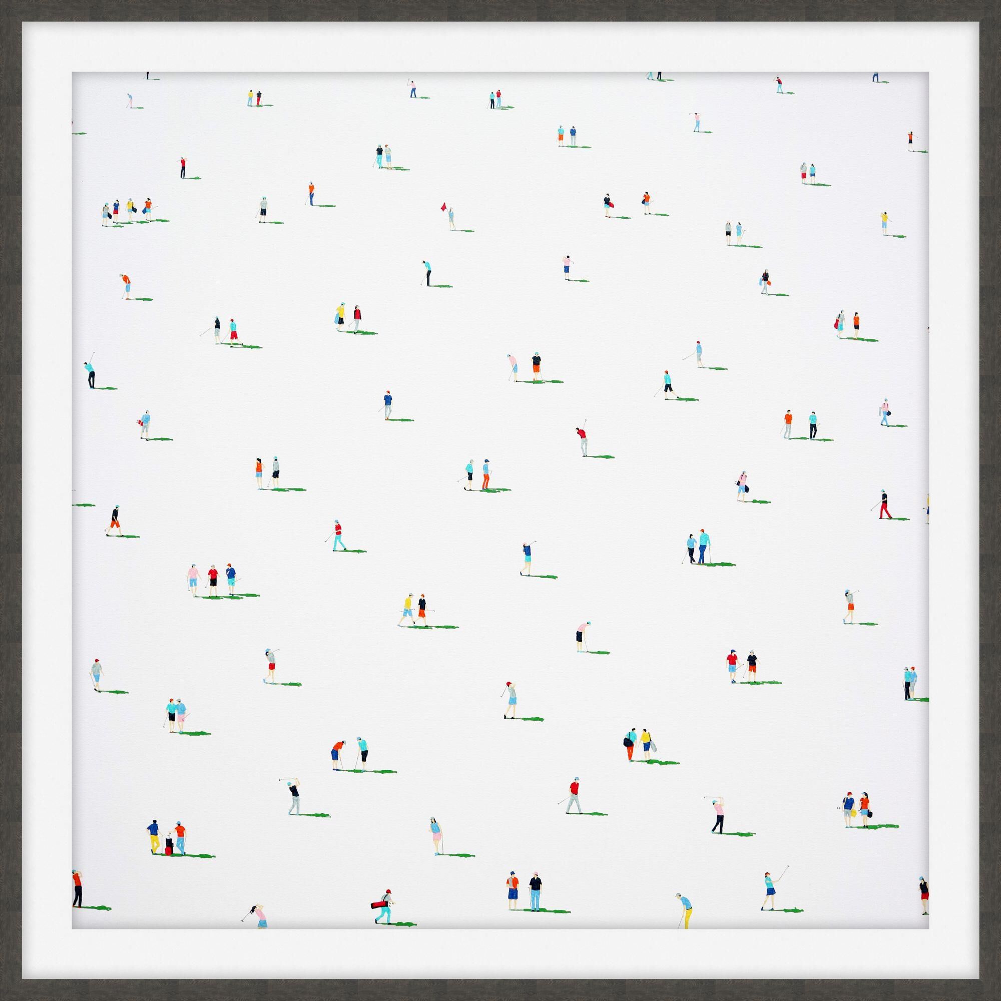 Stephanie Ho Golfers Print by LEVEL57