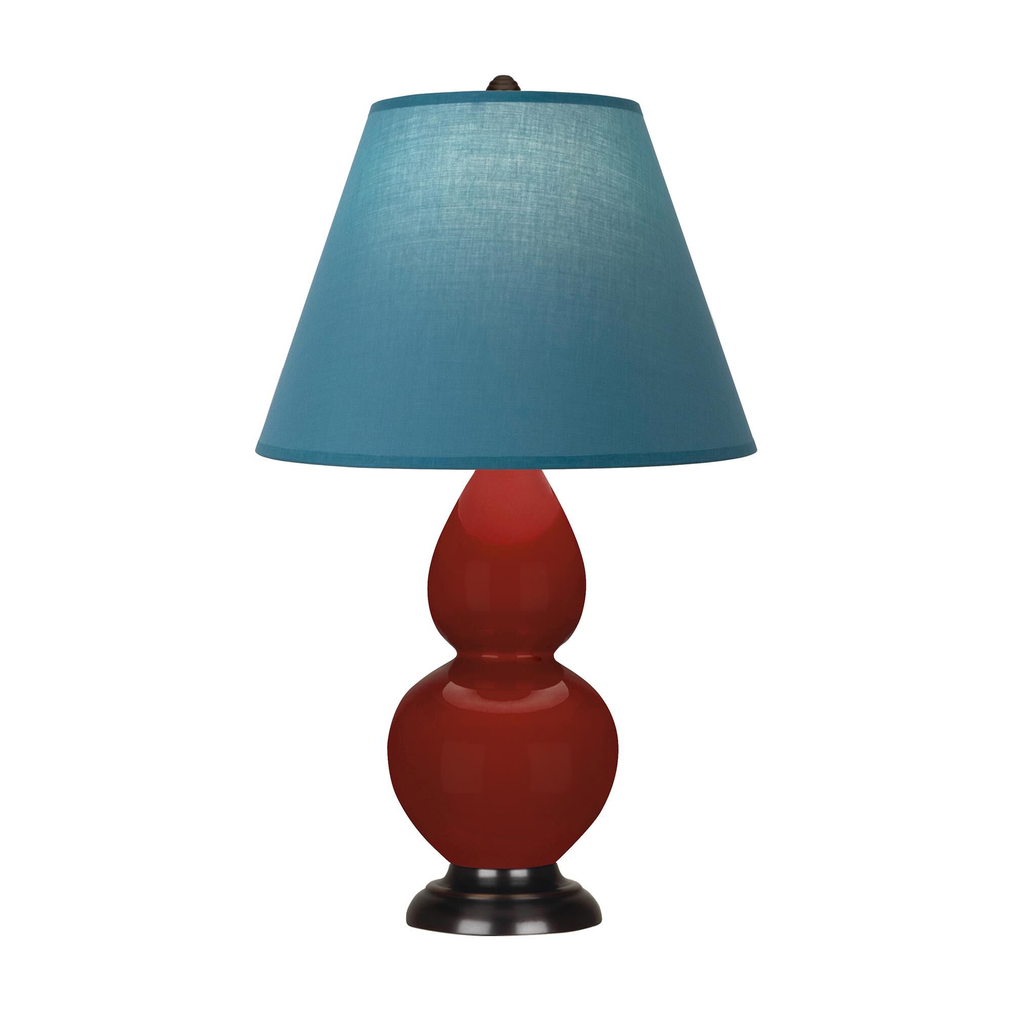Small Double Gourd 23 Inch Table Lamp by Robert Abbey