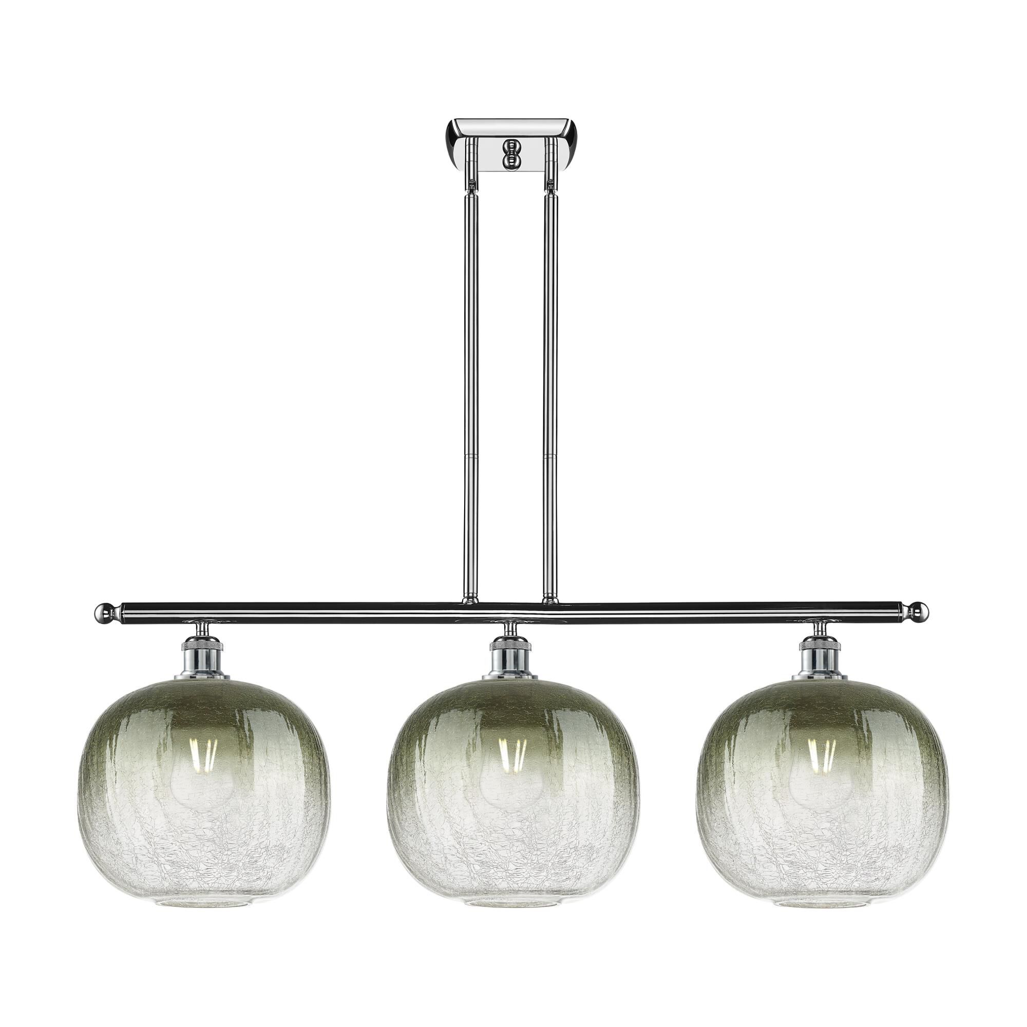 Bruno Marashlian Brookhaven Sphere 37 Inch Linear Suspension Light by Innovations Lighting