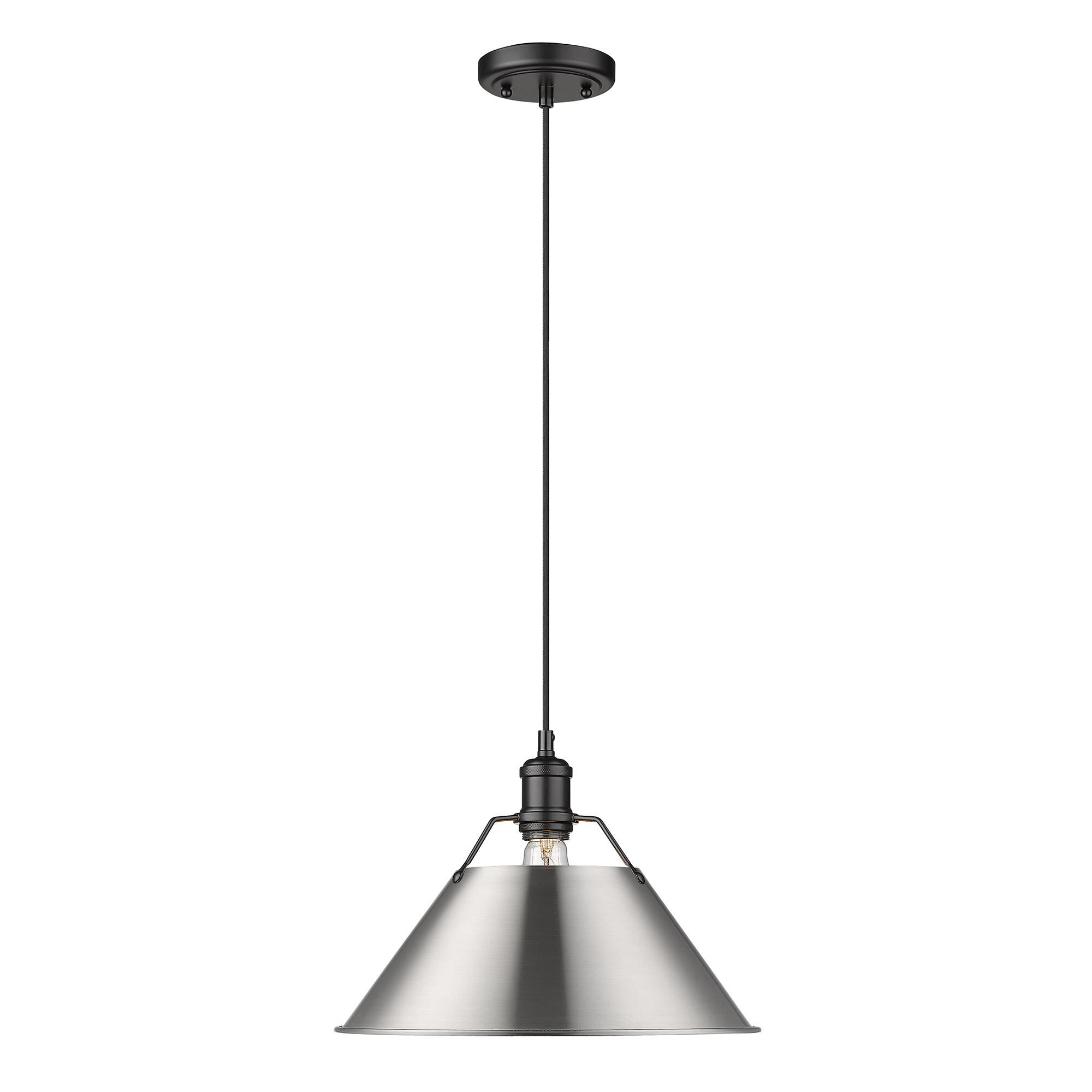 Orwell 14 Inch Large Pendant by Golden Lighting