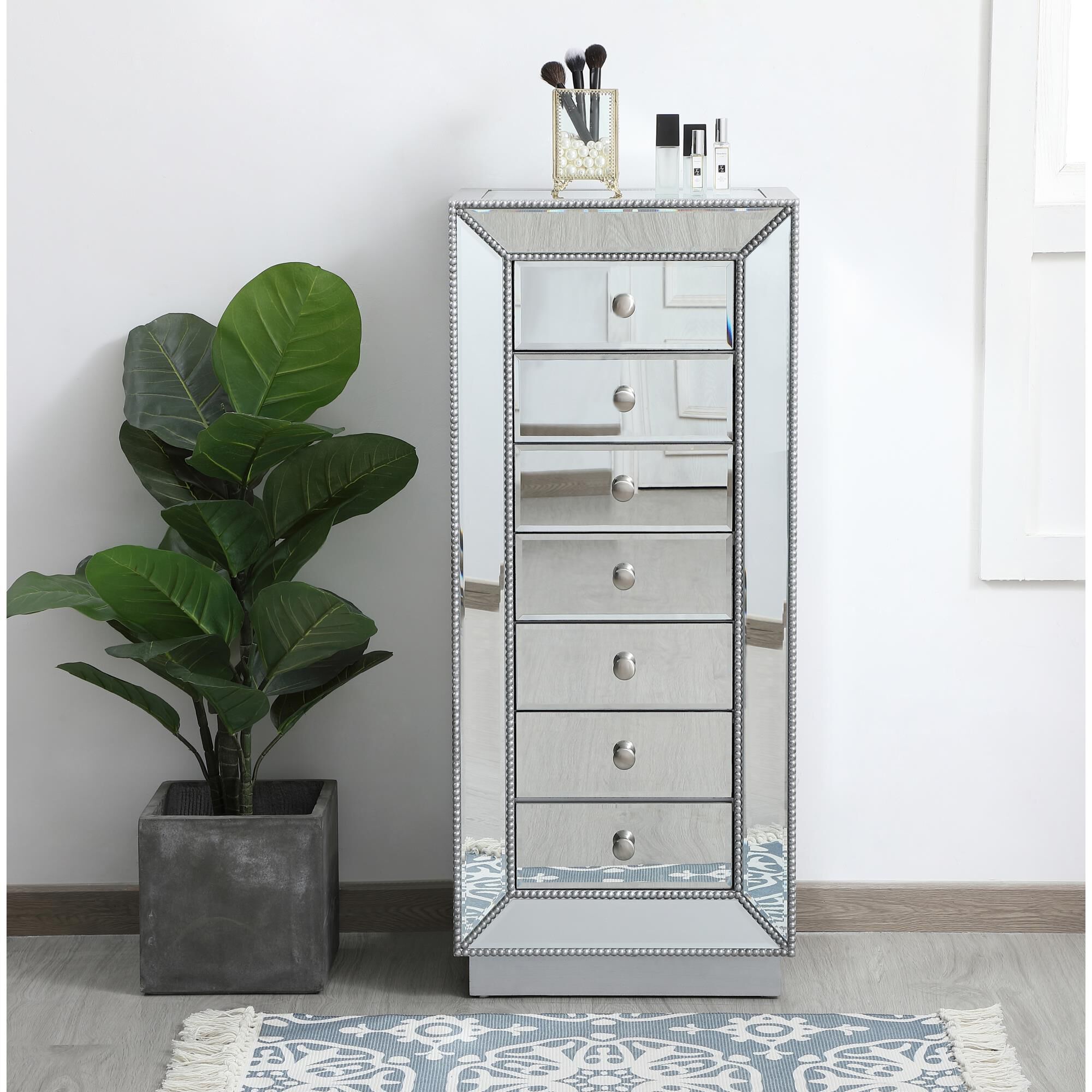 Shown in Antique Silver finish