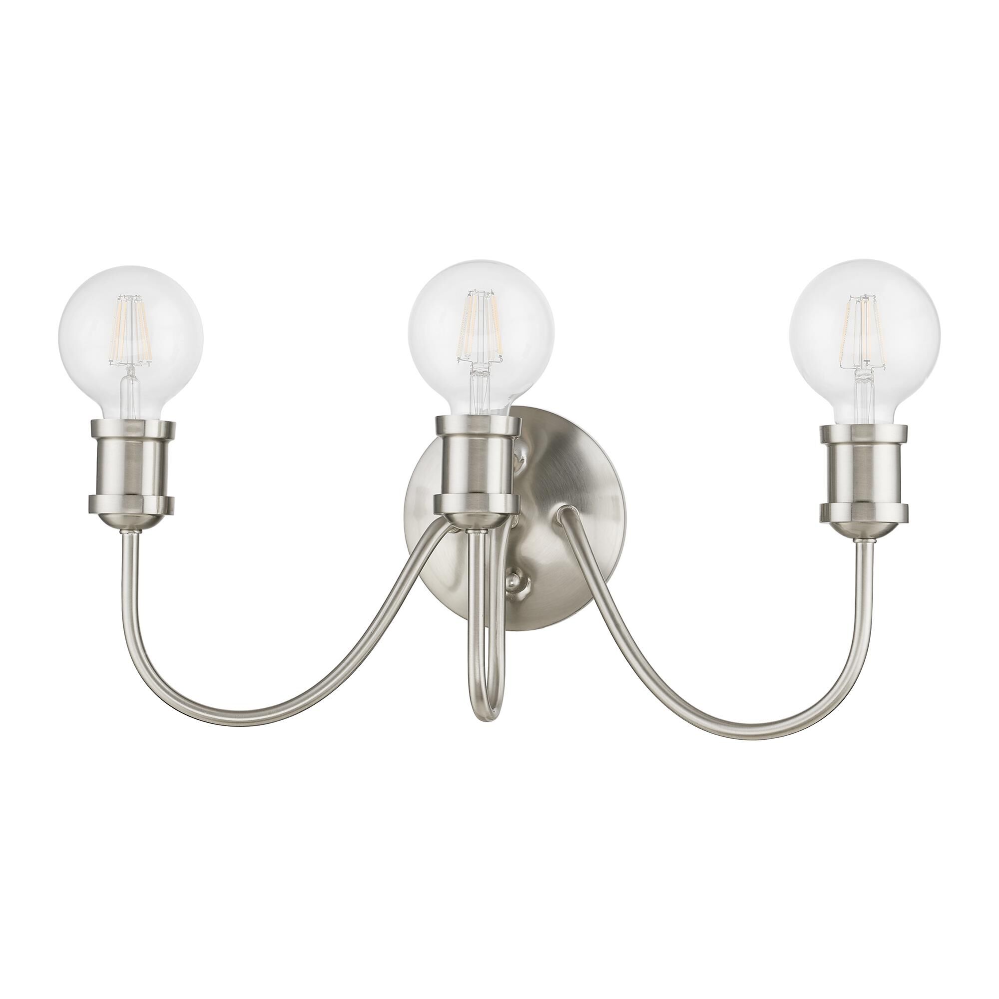 Shown in Brushed Nickel finish