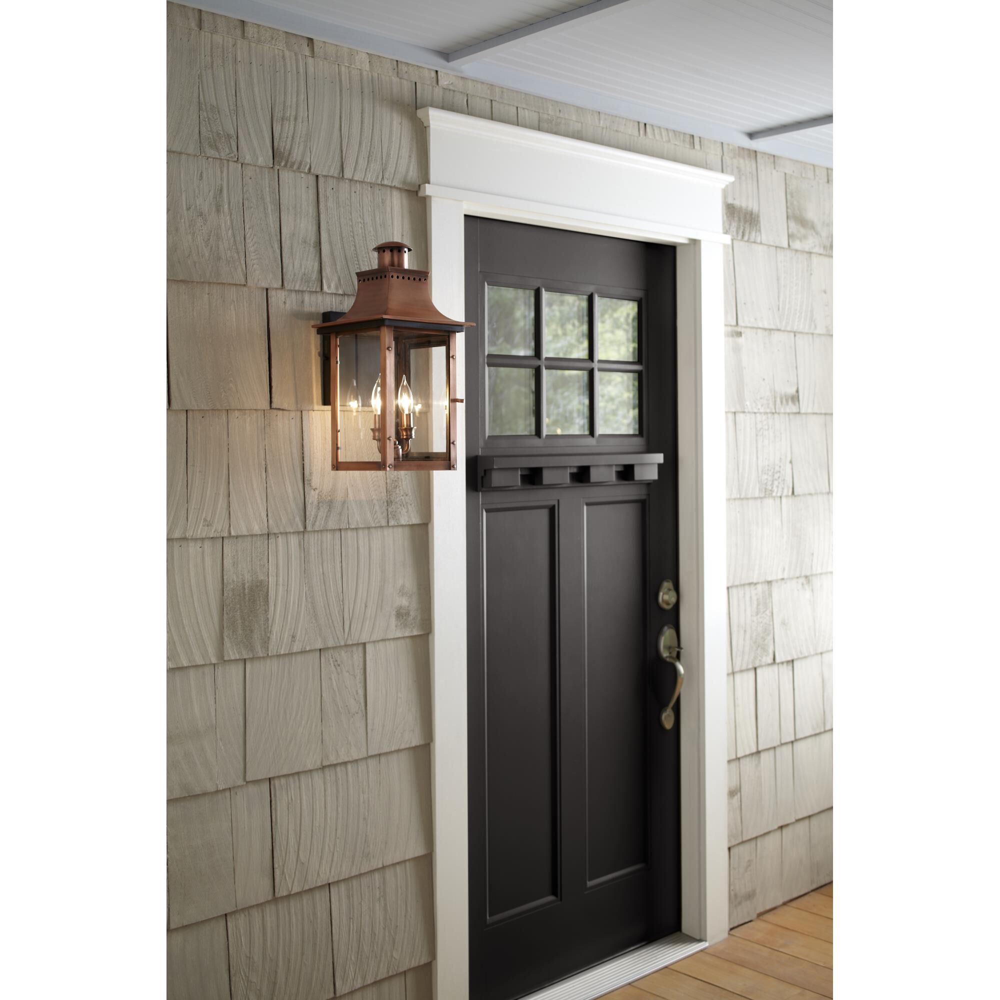 Chalmers 19 Inch Tall 2 Light Outdoor Wall Light by Quoizel