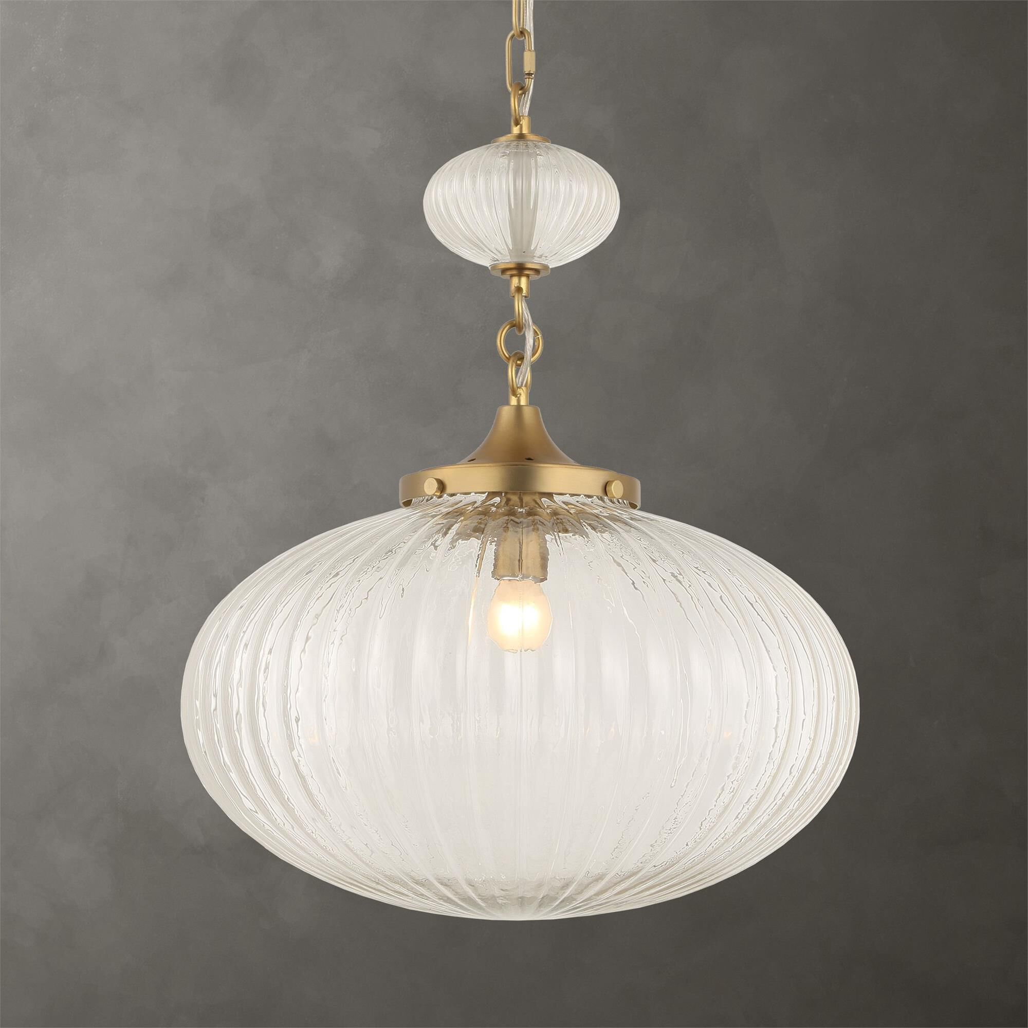 Shown in Brass finish