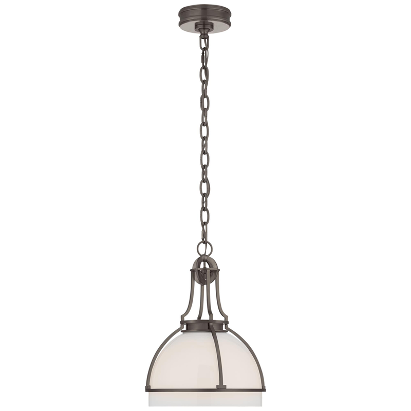 Visual Comfort Signature Collection Chapman & Myers Gracie 12 Inch LED Mini Pendant