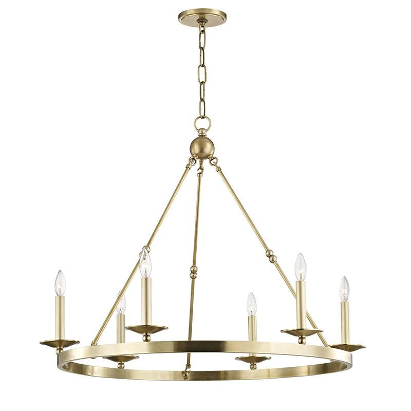 Allendale 35.75 Inch Chandelier by Hudson Valley Lighting