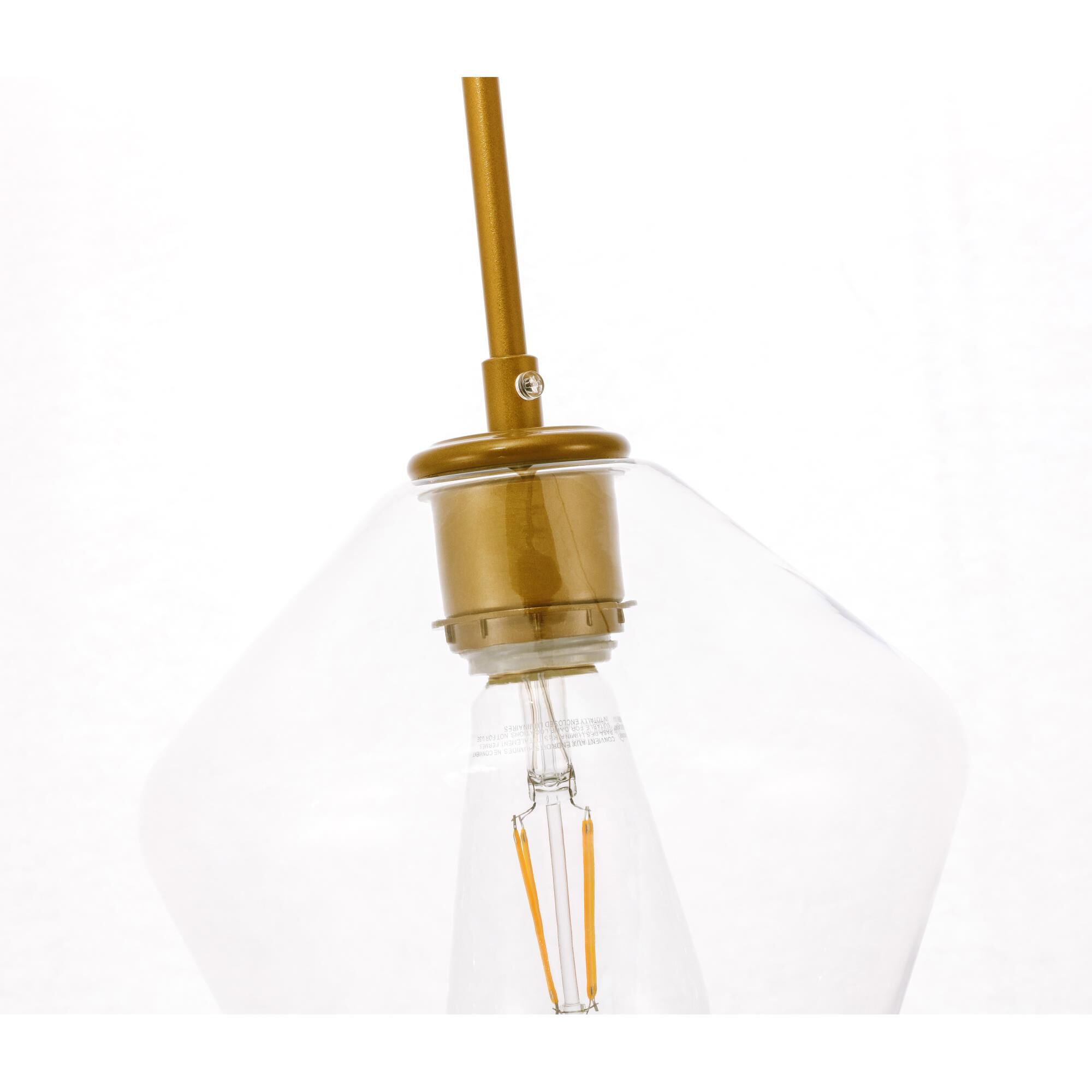 Shown in Brass finish