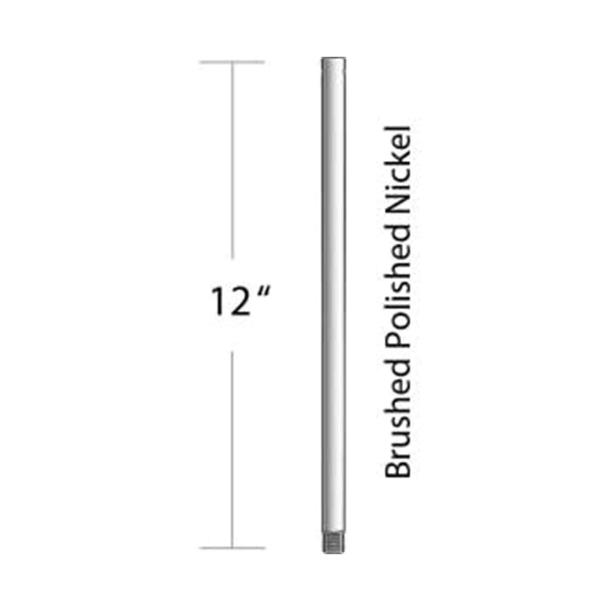 12 Inch Tall Fan Downrod,