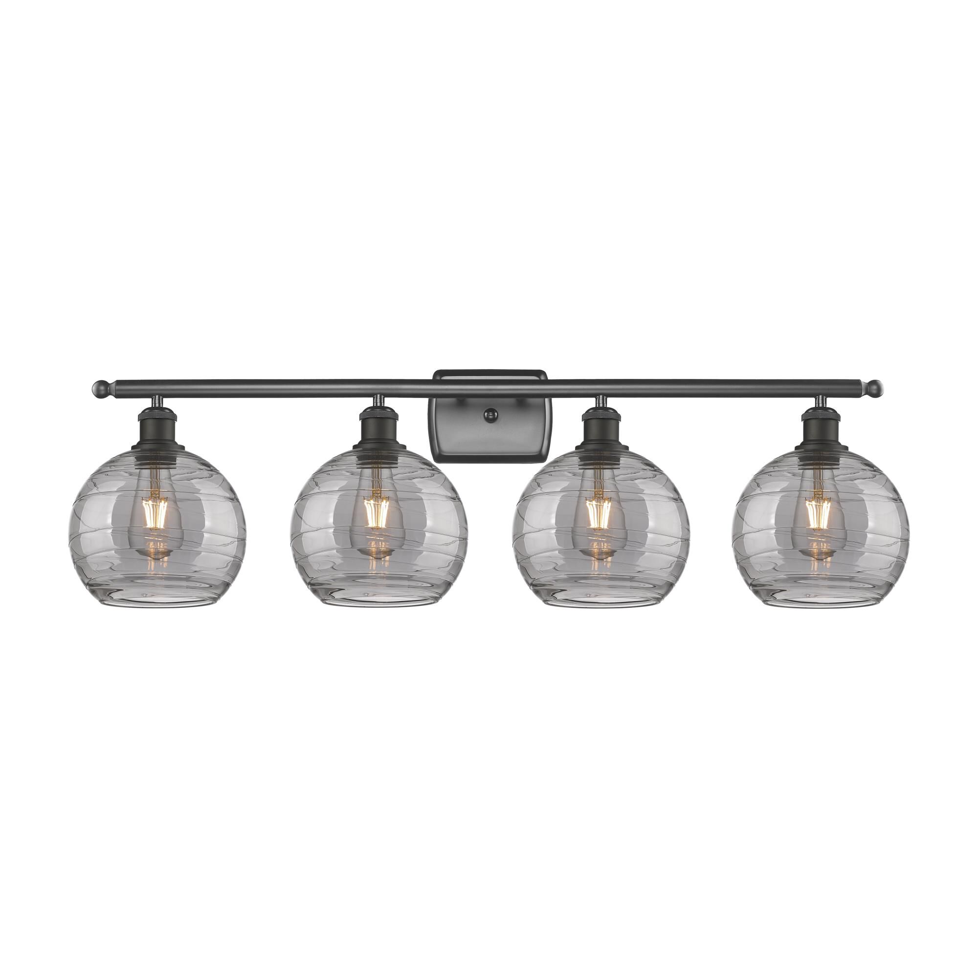 Bruno Marashlian Athens Deco Swirl 38 Inch Bath Vanity Light by Innovations Lighting