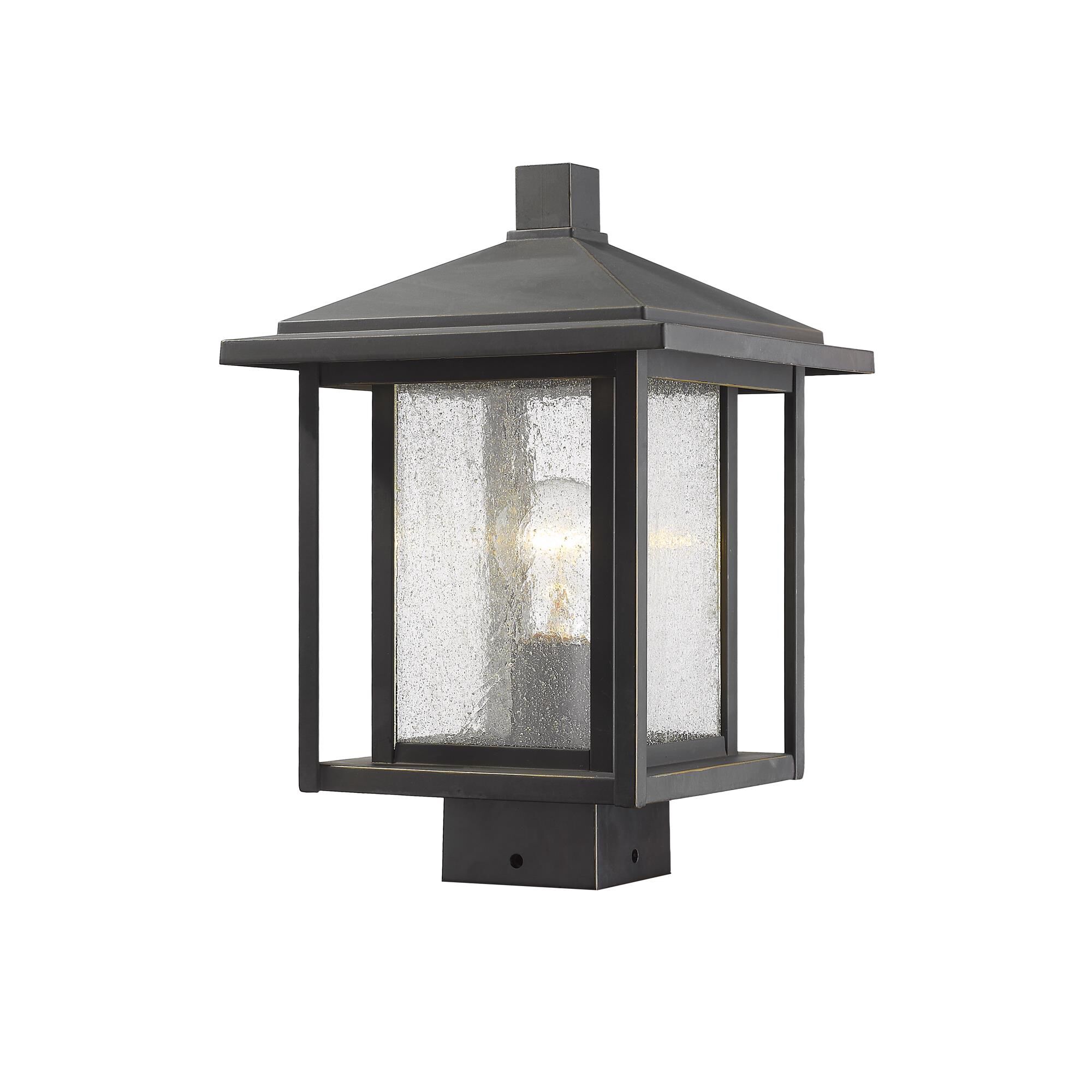 Z-Lite Aspen 13 Inch Tall Outdoor Post Lamp