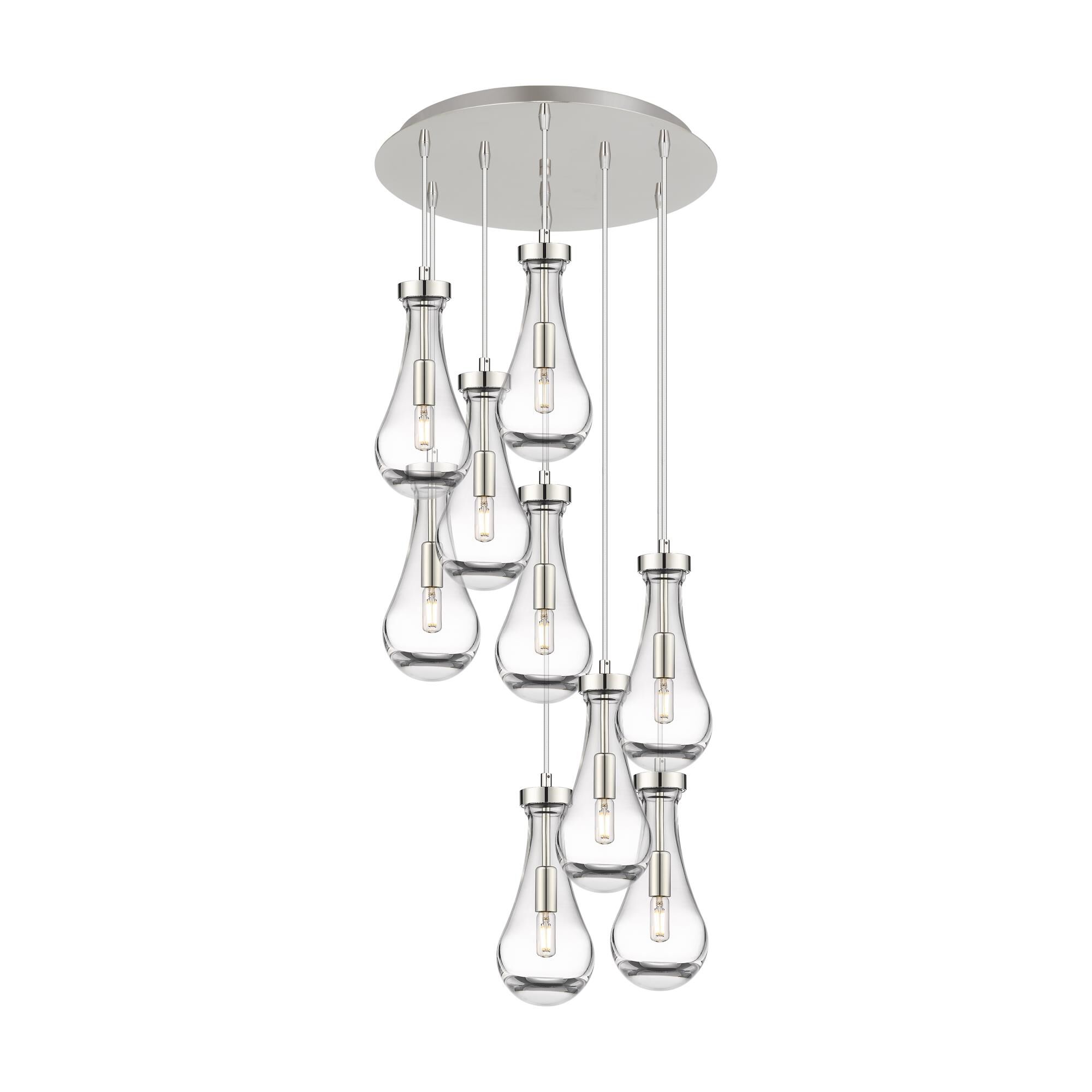 Bruno Marashlian Owego 19 Inch 9 Light Multi Light Pendant by Innovations Lighting
