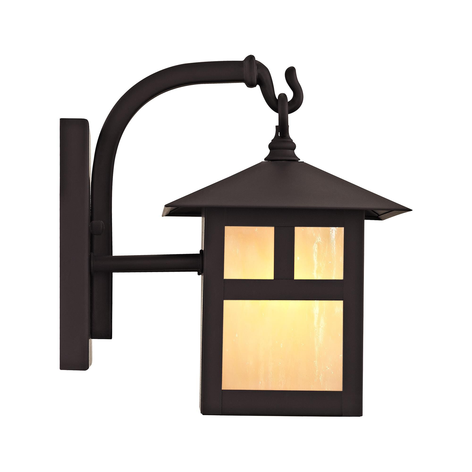 Livex Lighting Montclair Mission 8 Inch Tall Outdoor Wall Light