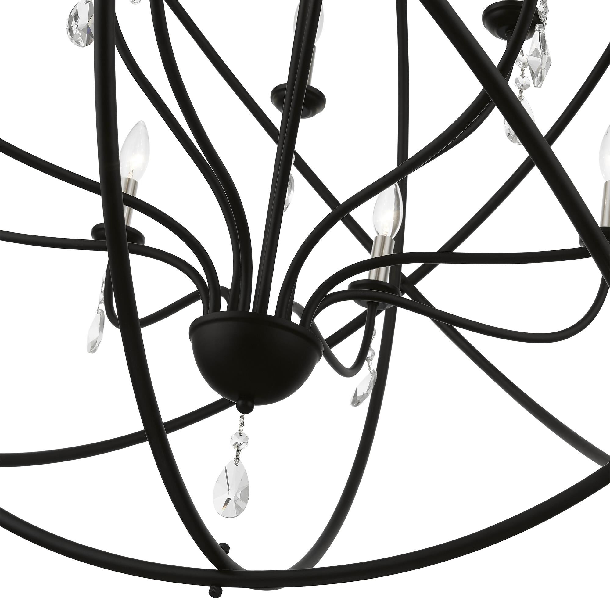 Aria 12 Inch Cage Pendant by Livex Lighting