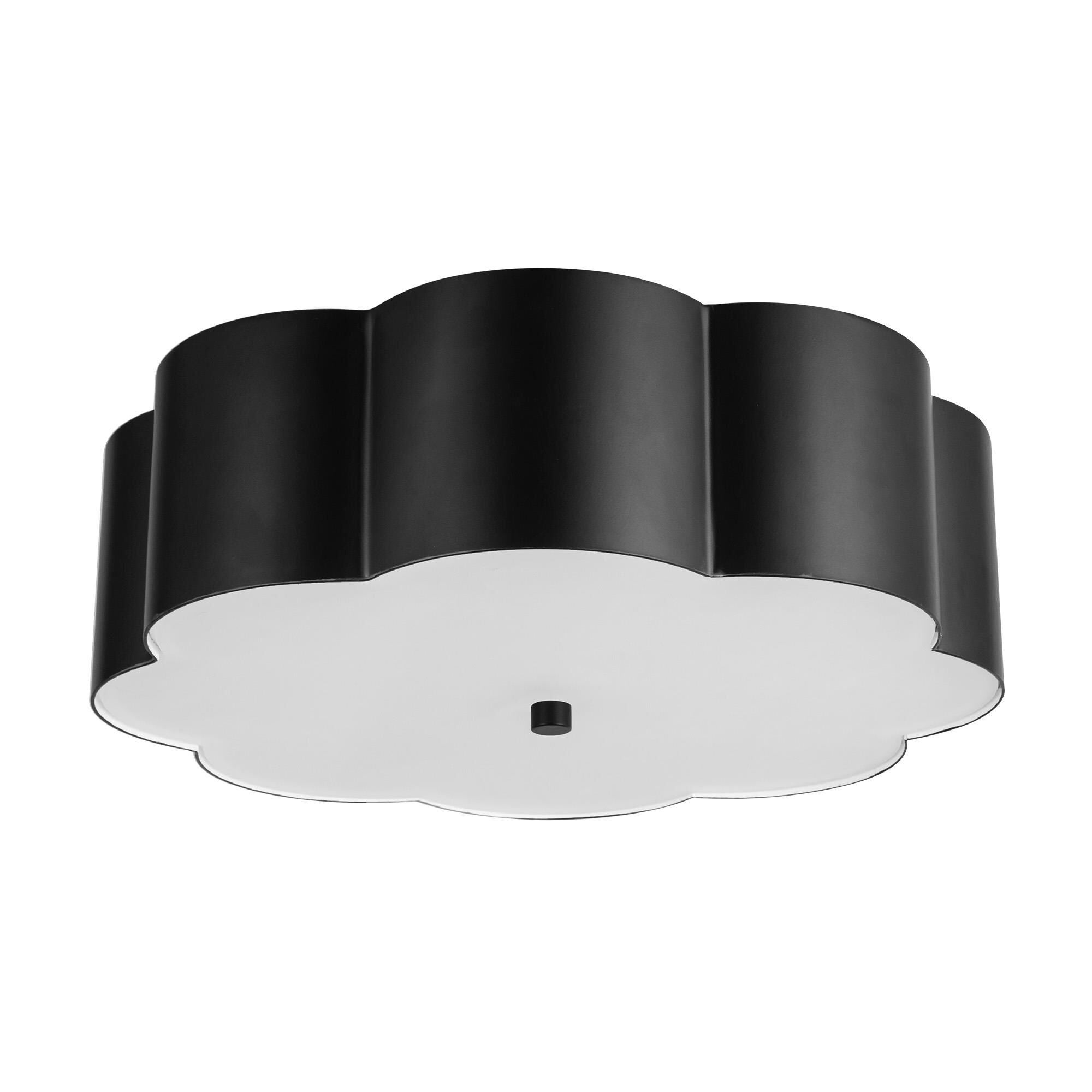 Shown in Matte Black finish and Frosted Diffuser glass