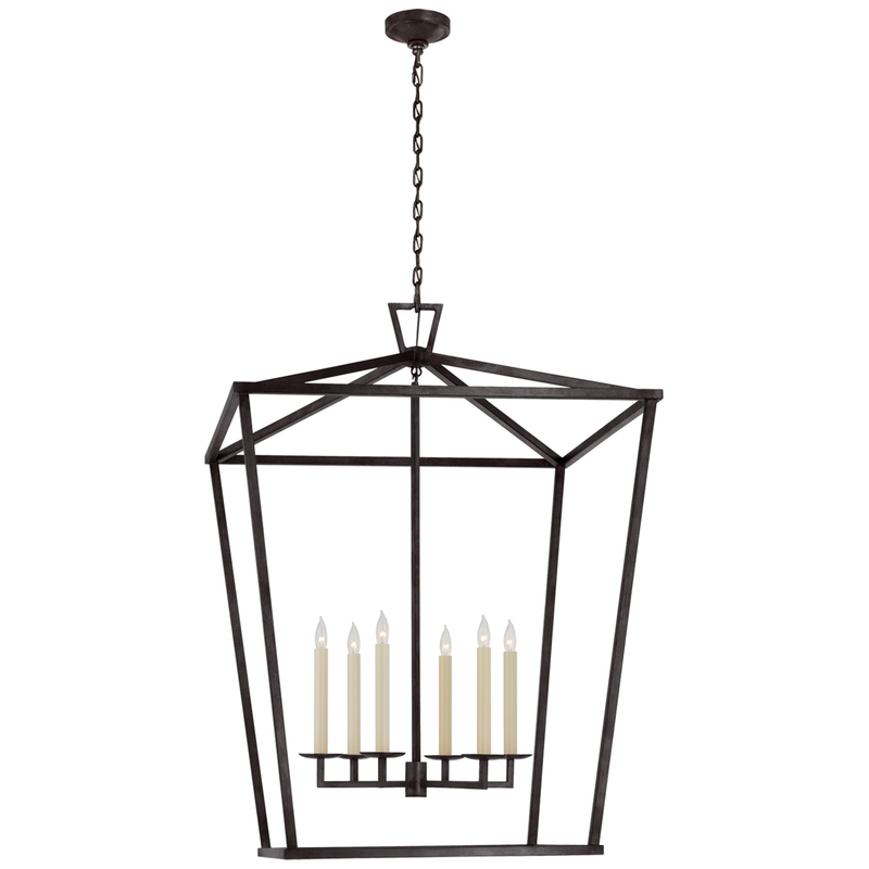 Chapman & Myers Darlana 36 Inch Cage Pendant by Visual Comfort Signature Collection