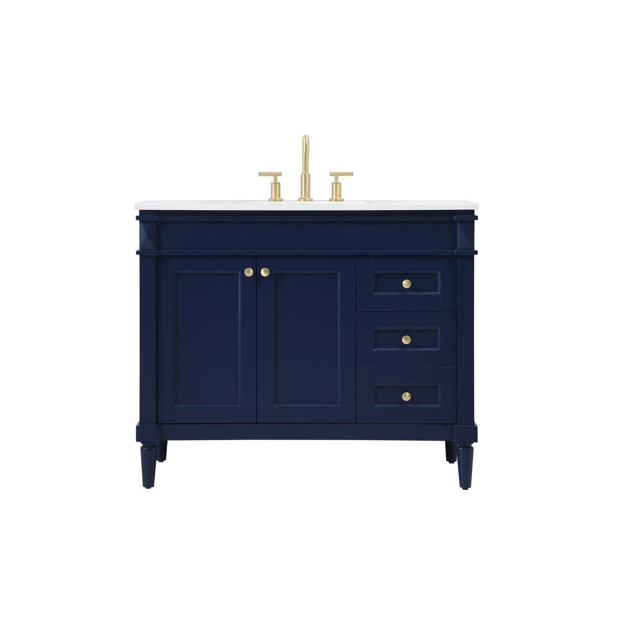 Shown in Blue finish