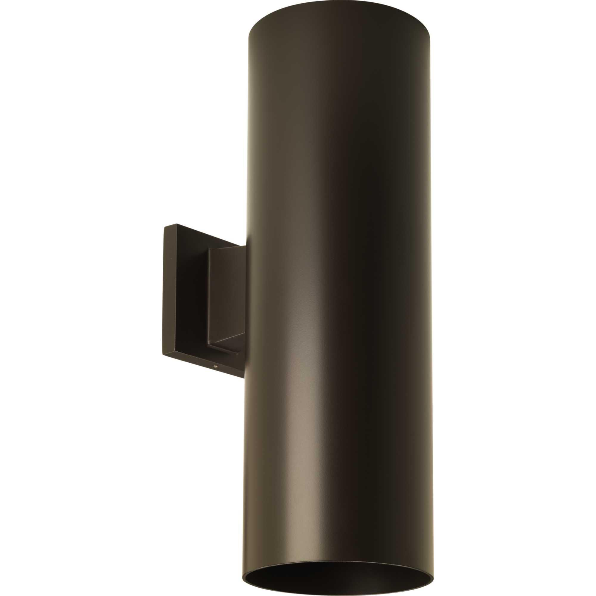6in Cyl Rnds 18 Inch Tall 2 Light Outdoor Wall Light by Progress Lighting