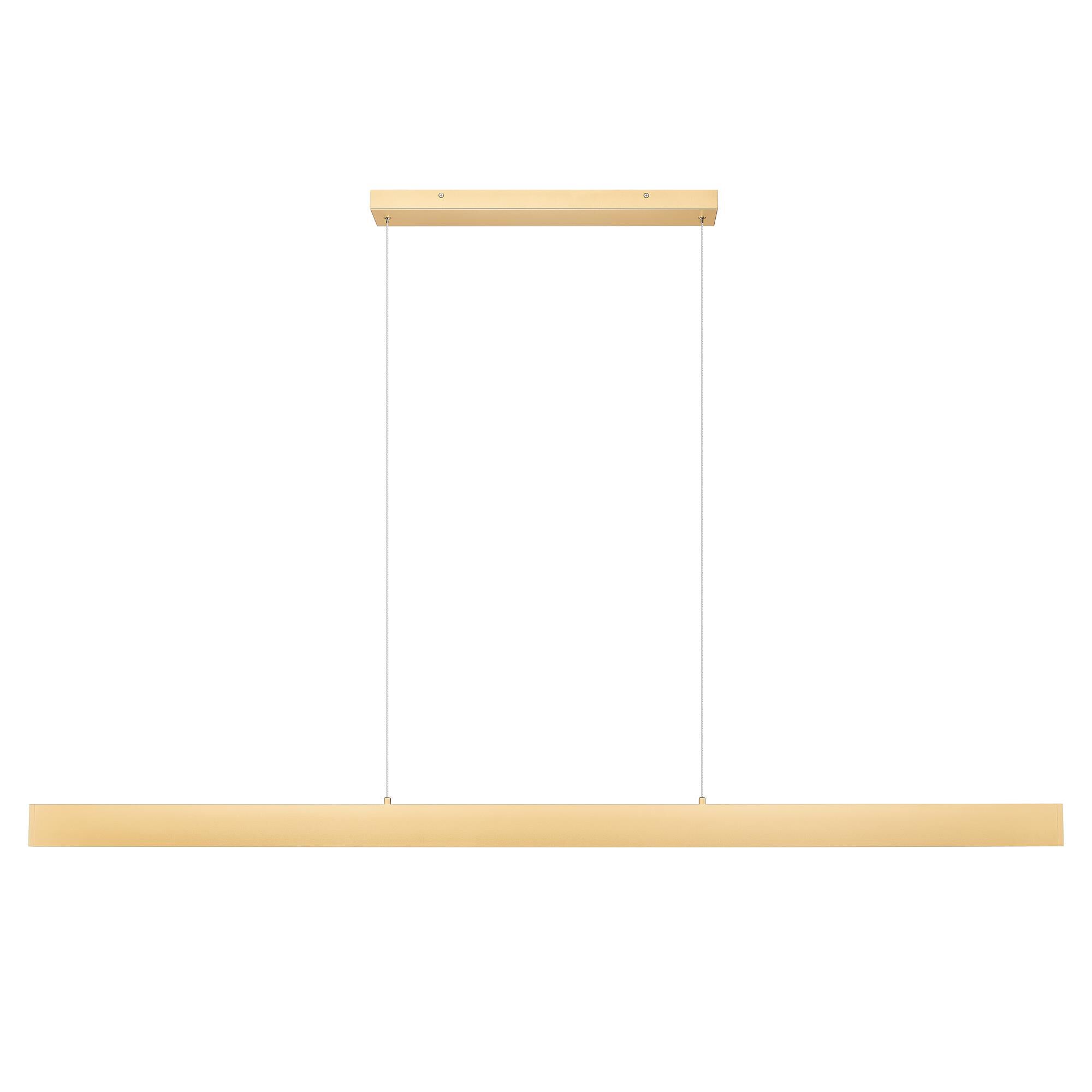 Shown in Gold finish and Frosted glass