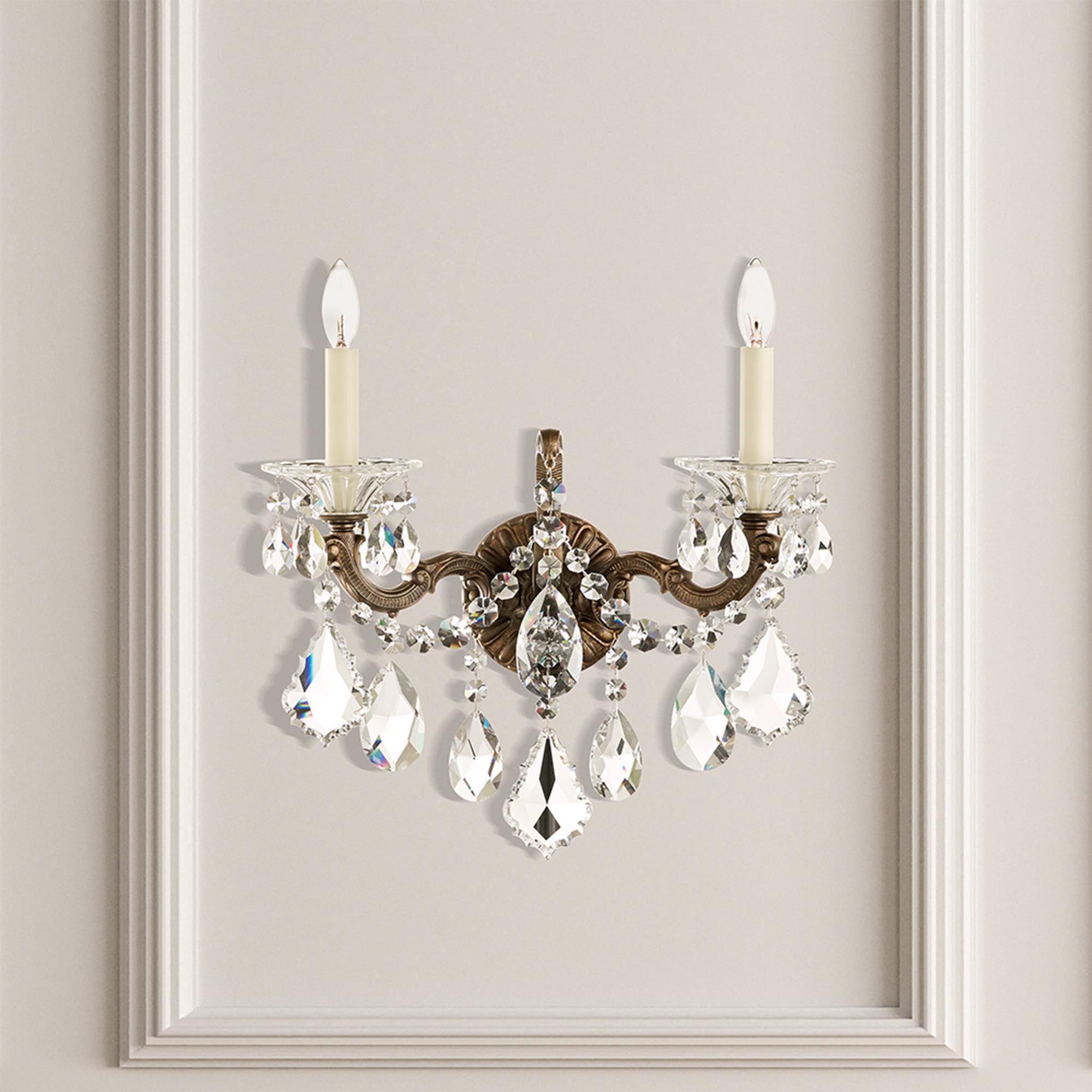 La Scala 17 Inch Wall Sconce by Schonbek