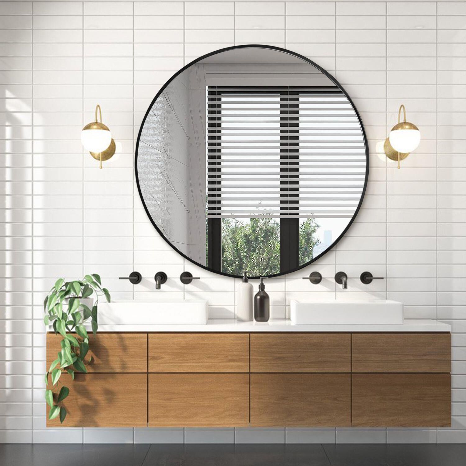 Shown in Black finish