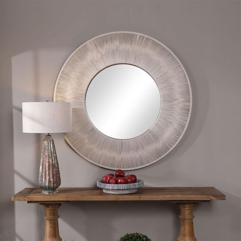 Uttermost Sailor's Knot Round Mirror by Uttermost