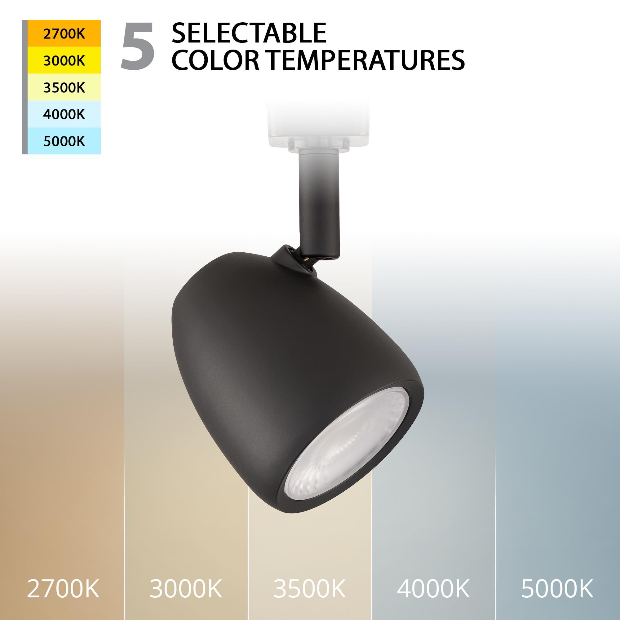 Shown in Black finish