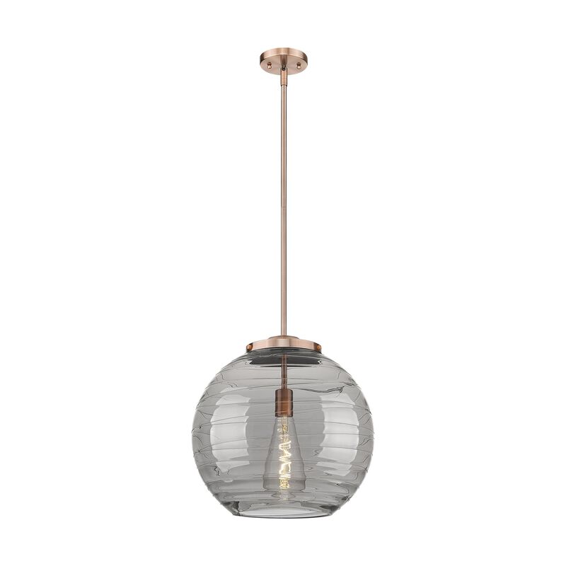 Bruno Marashlian Athens Deco Swirl 16 Inch Large Pendant by Innovations Lighting