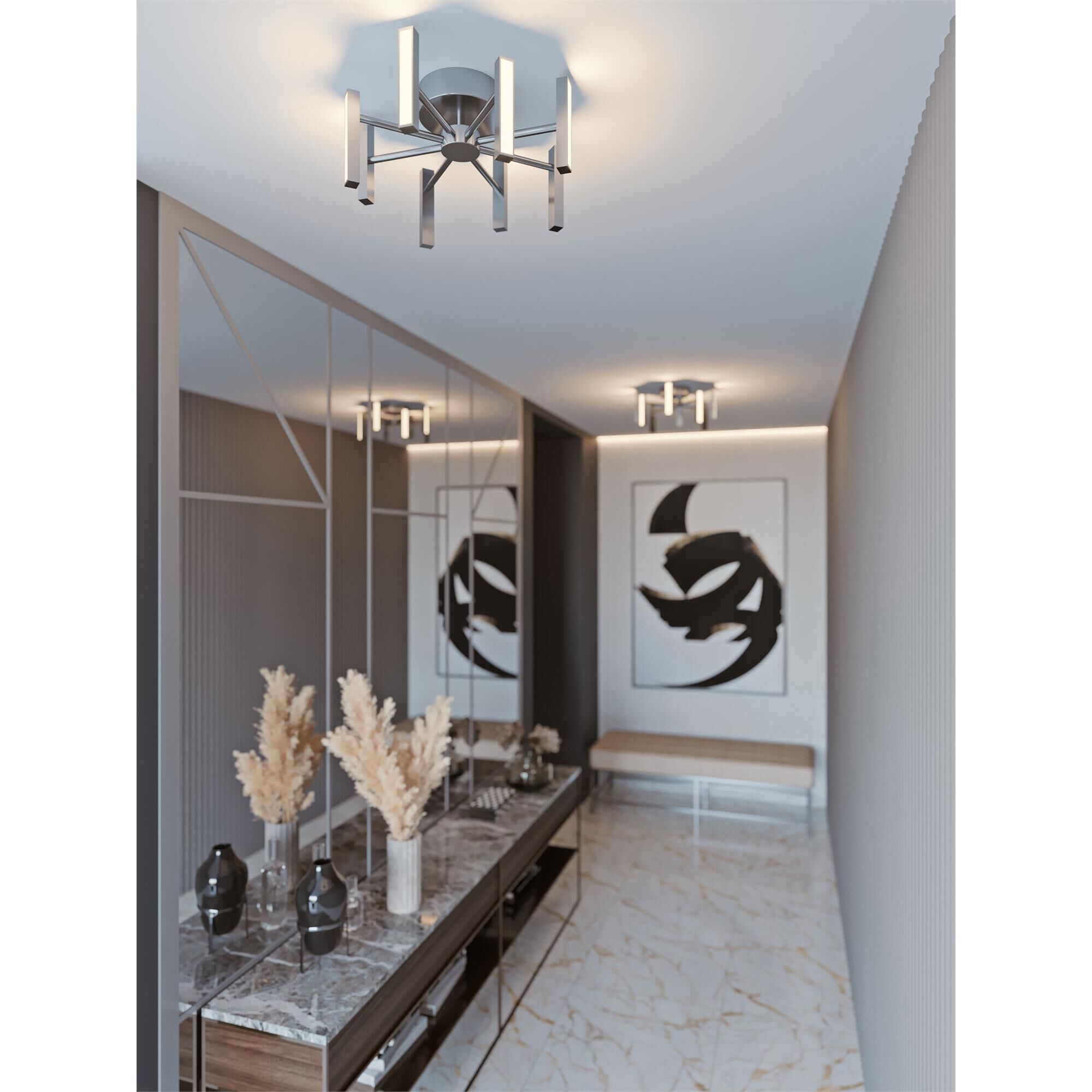Shown in Satin Nickel finish