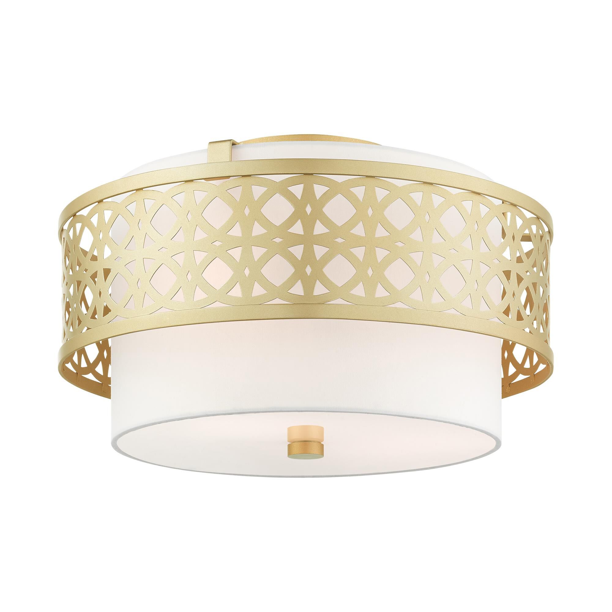 Calinda 3 Light Semi Flush Mount by Livex Lighting