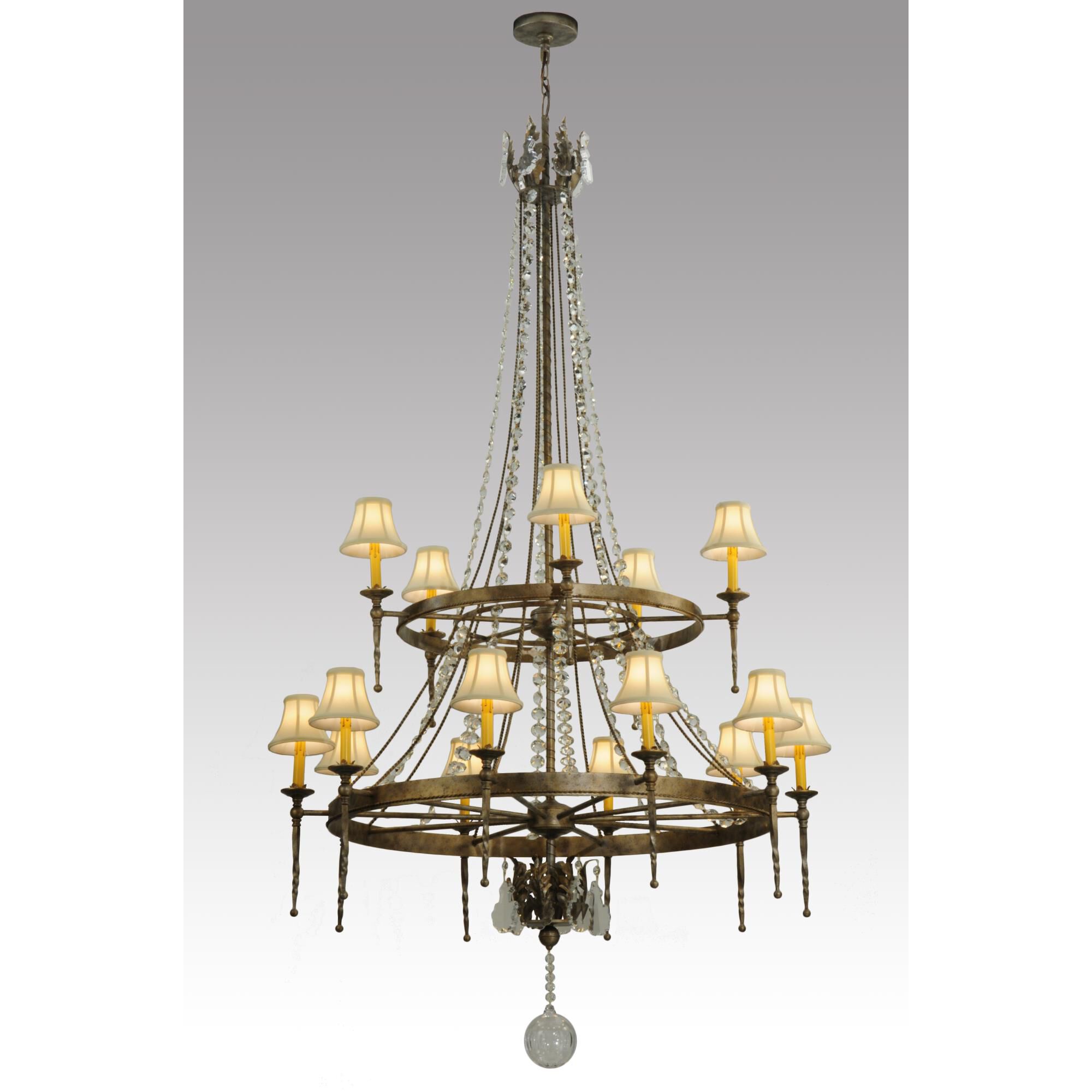 55 Inch 15 Light Chandelier by Meyda Lighting