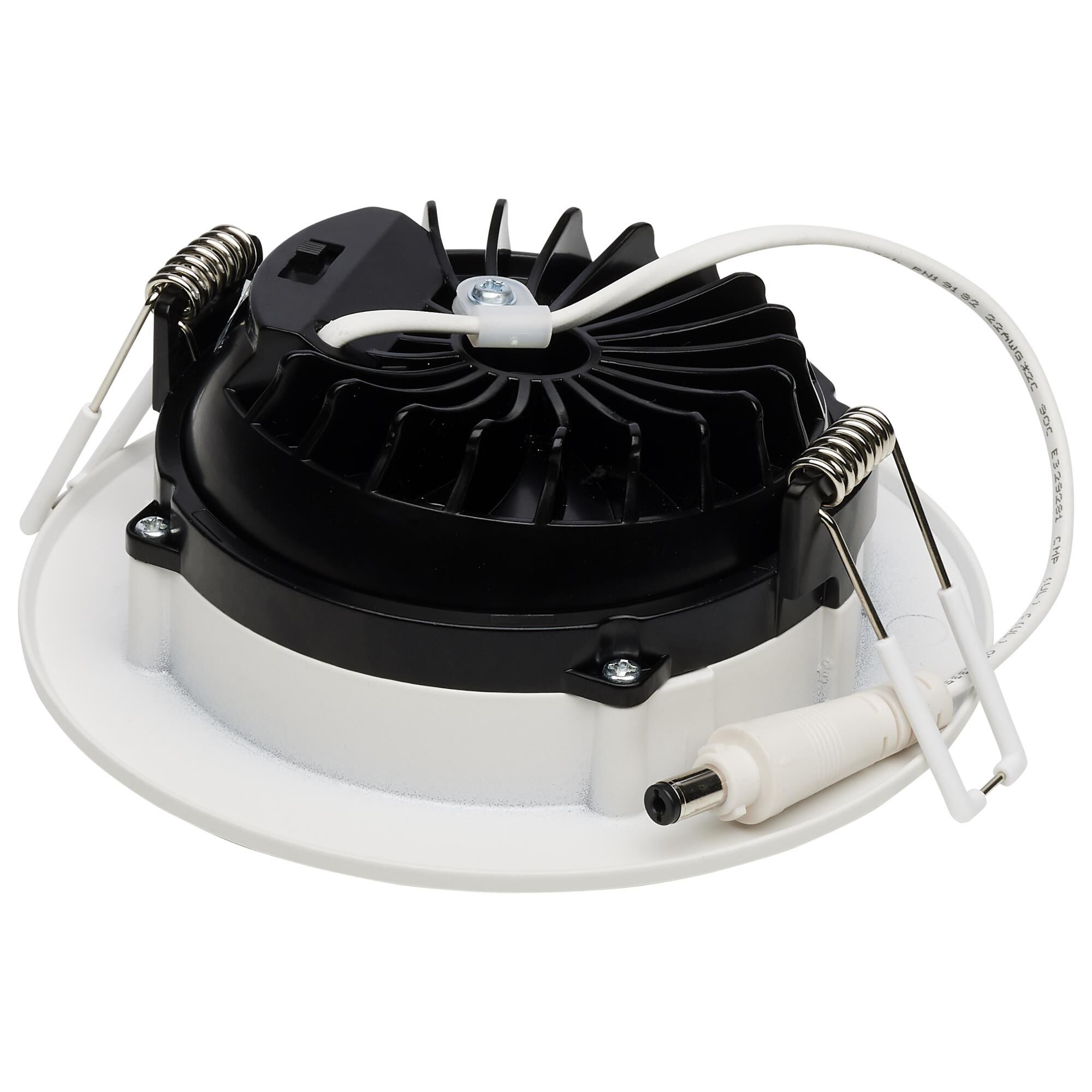 Shown in White finish