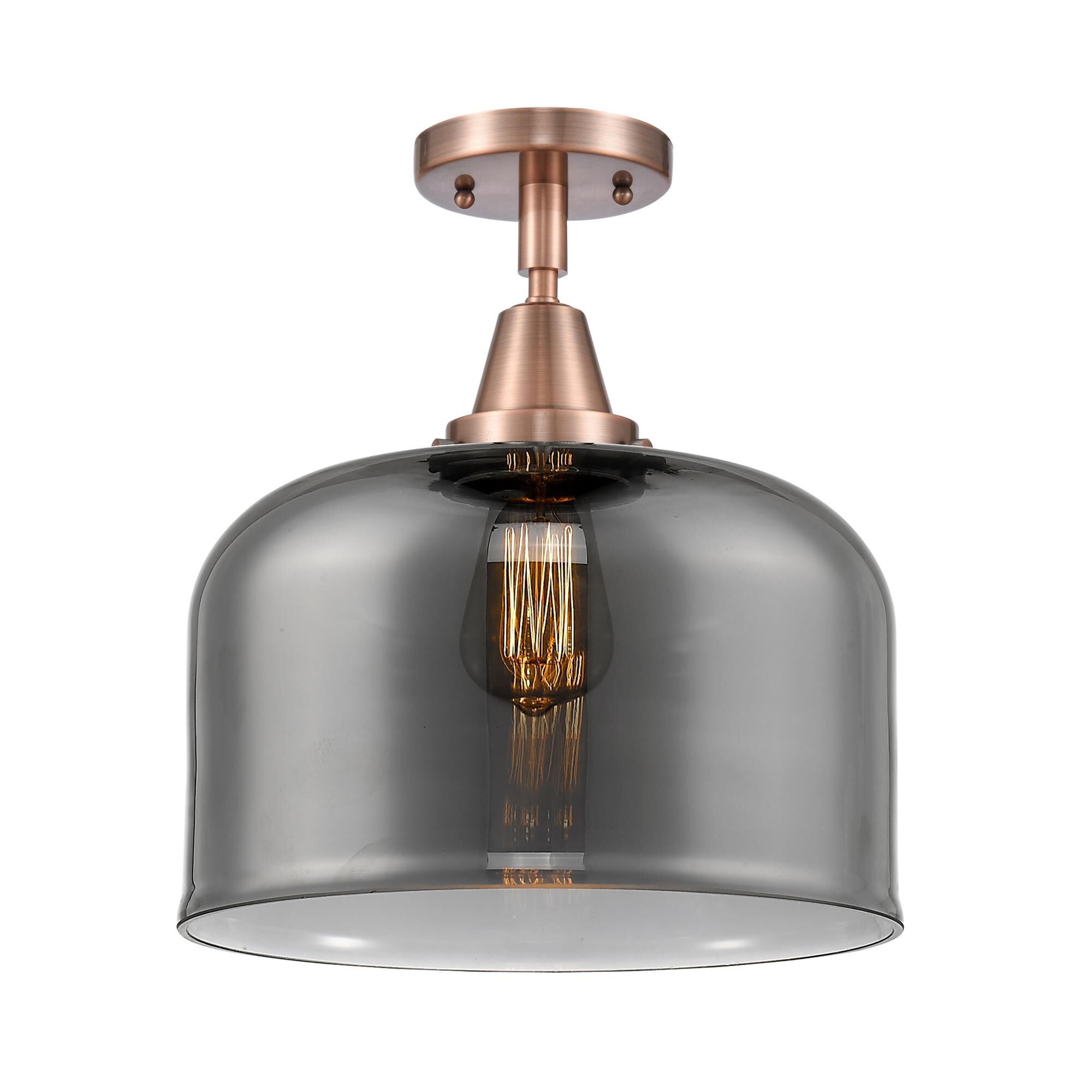 Bruno Marashlian Bell 12 Inch 1 Light Flush Mount by Innovations Lighting