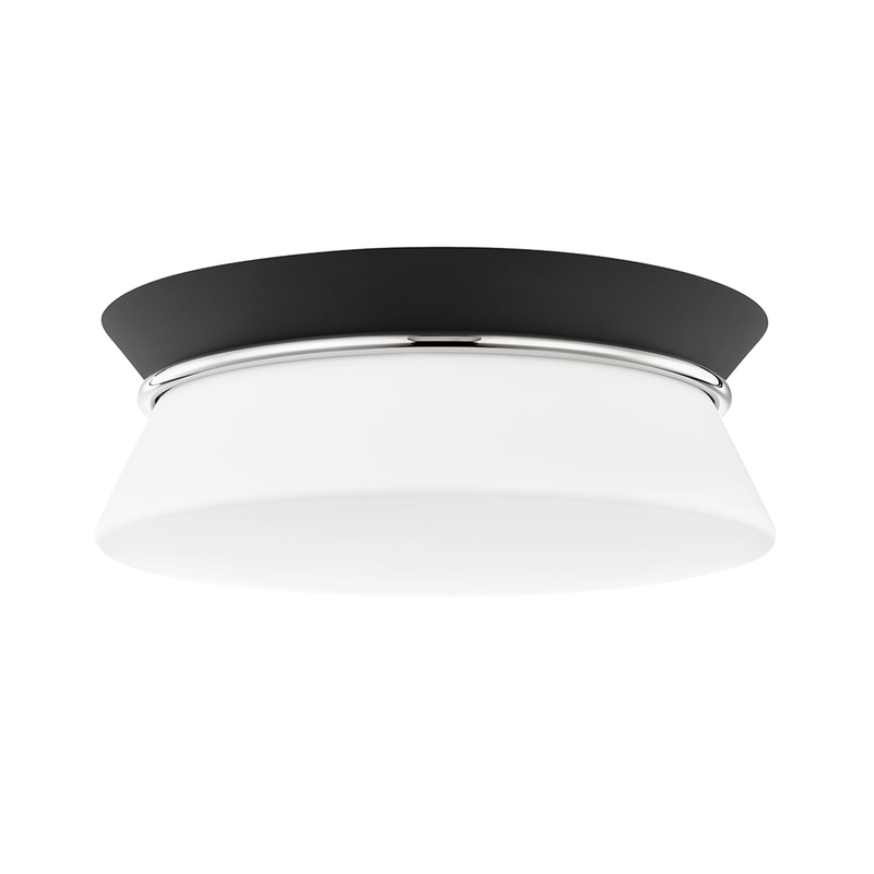Cath 13 Inch 2 Light Flush Mount by Mitzi