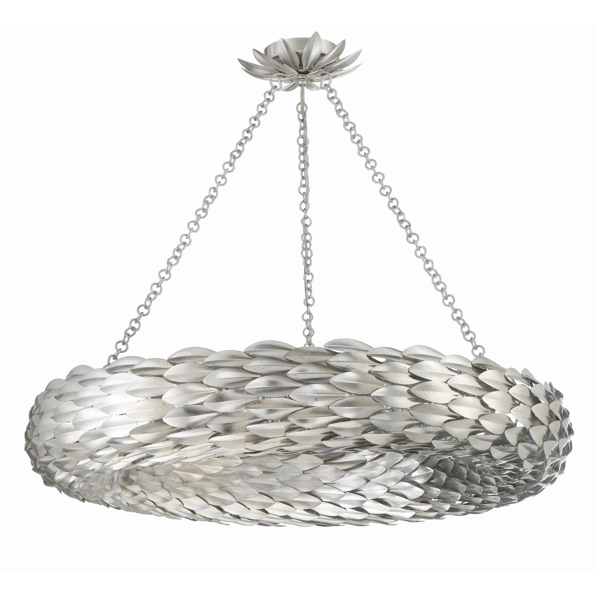 Shown in Antique Silver finish