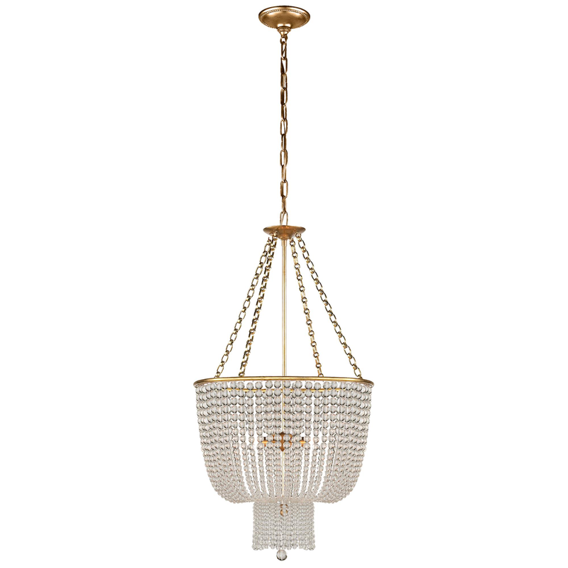AERIN Jacqueline 19 Inch 4 Light Mini Chandelier by Visual Comfort Signature Collection
