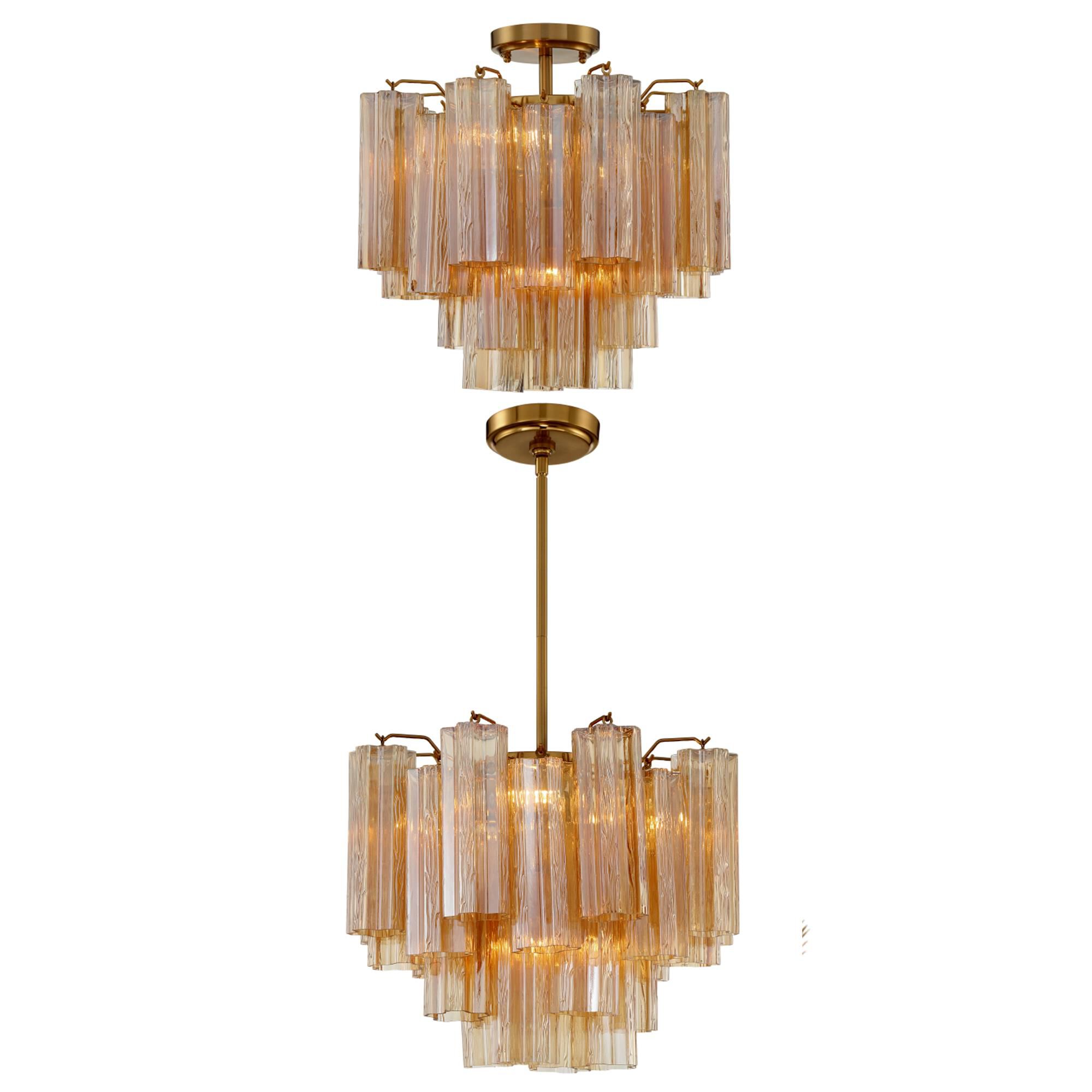 Shown in Aged Brass finish