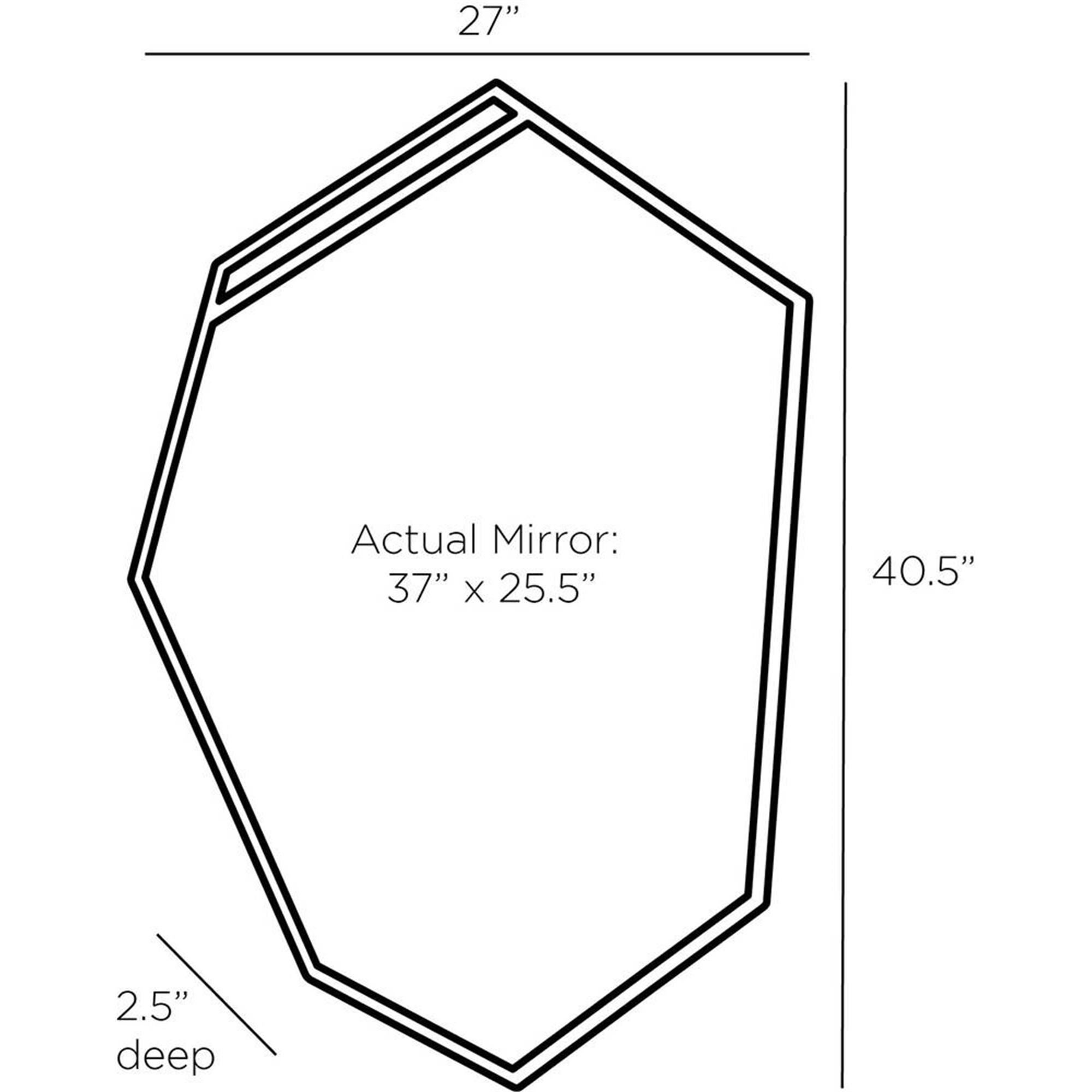 Talland 41 Inch Decorative Mirror by Arteriors Home