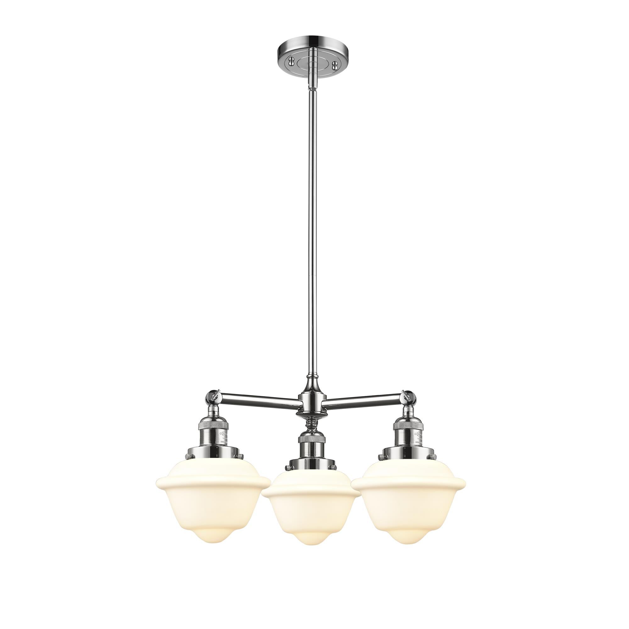 Bruno Marashlian Oxford 20 Inch 3 Light Mini Chandelier by Innovations Lighting