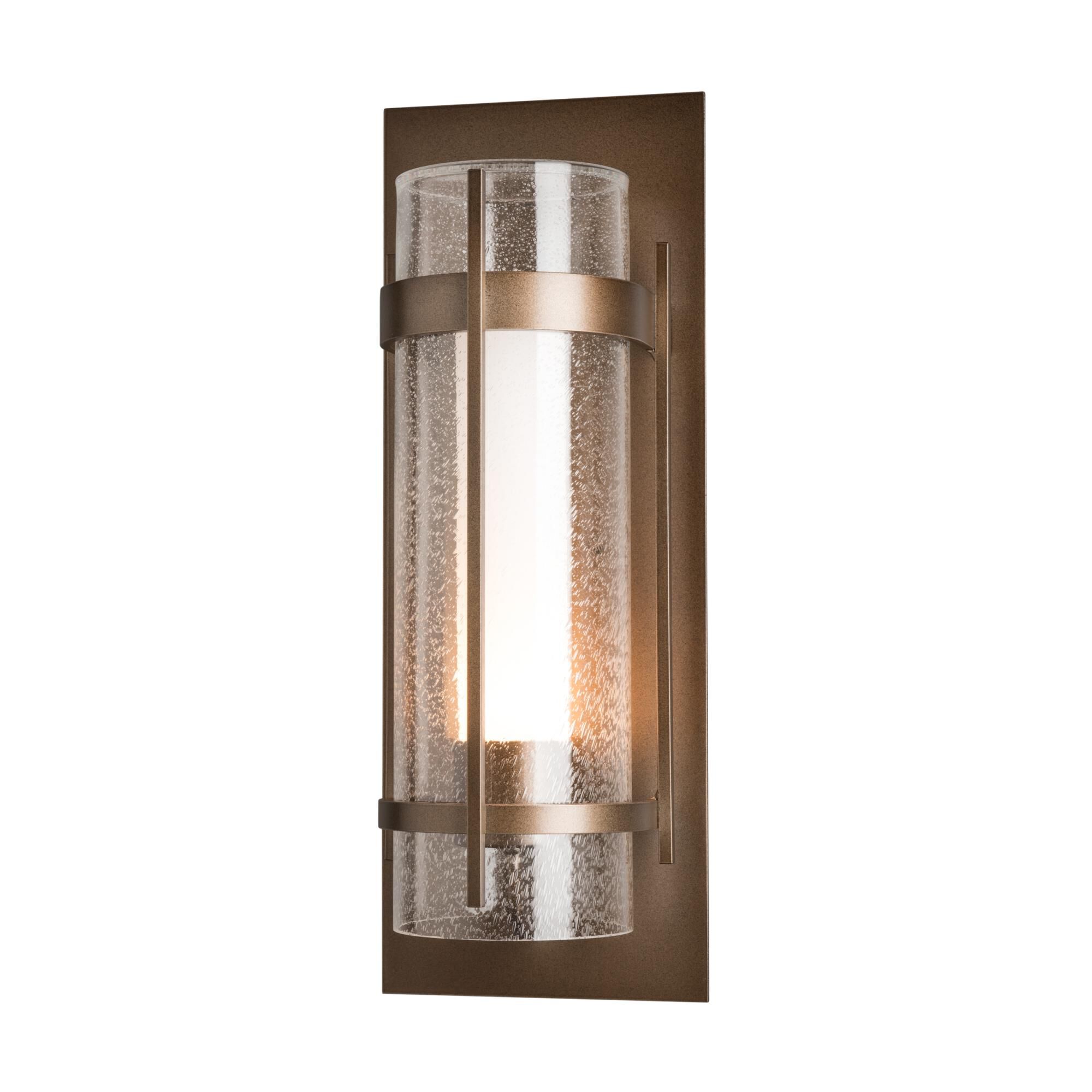 Hubbardton Forge Banded 20 Inch Tall Outdoor Wall Light