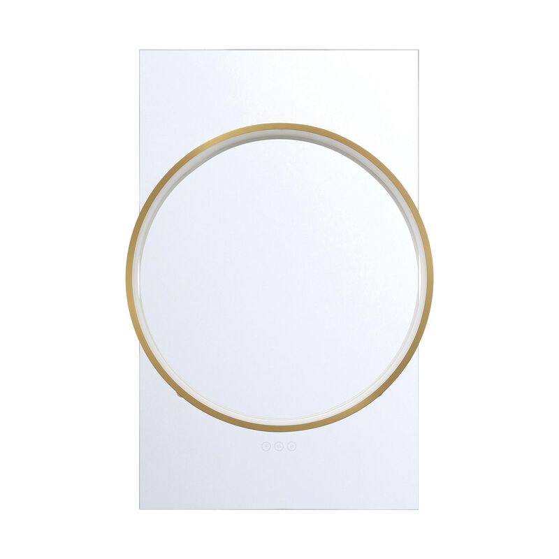 Trails 36 Inch LED Lighted Mirror by Eurofase Lighting