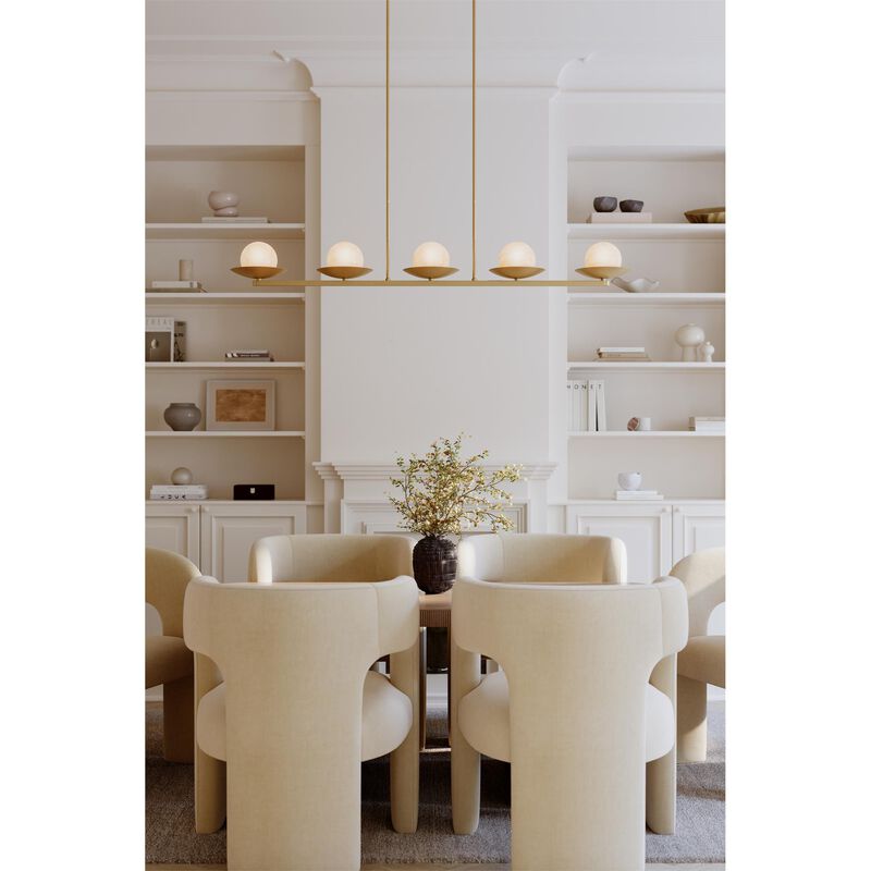 Olenne Large Linear Chandelier by Minka Lavery